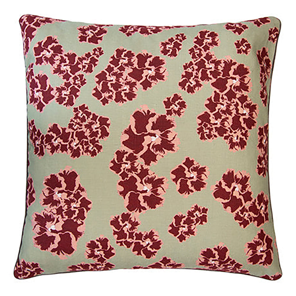 Ronko Hibiscus | Seafoam Large Cushion