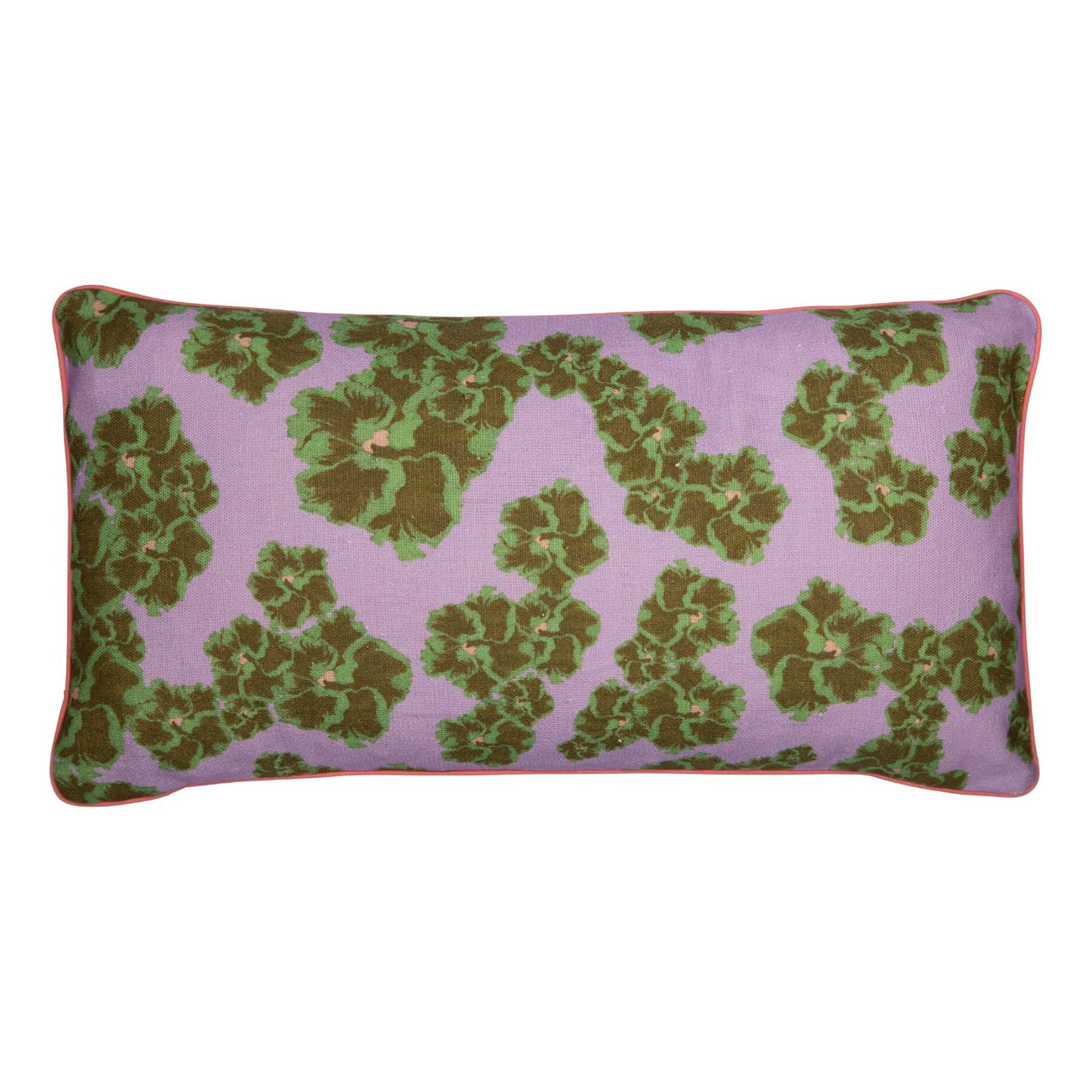 Ronko Hibiscus | Lilac Small Cushion