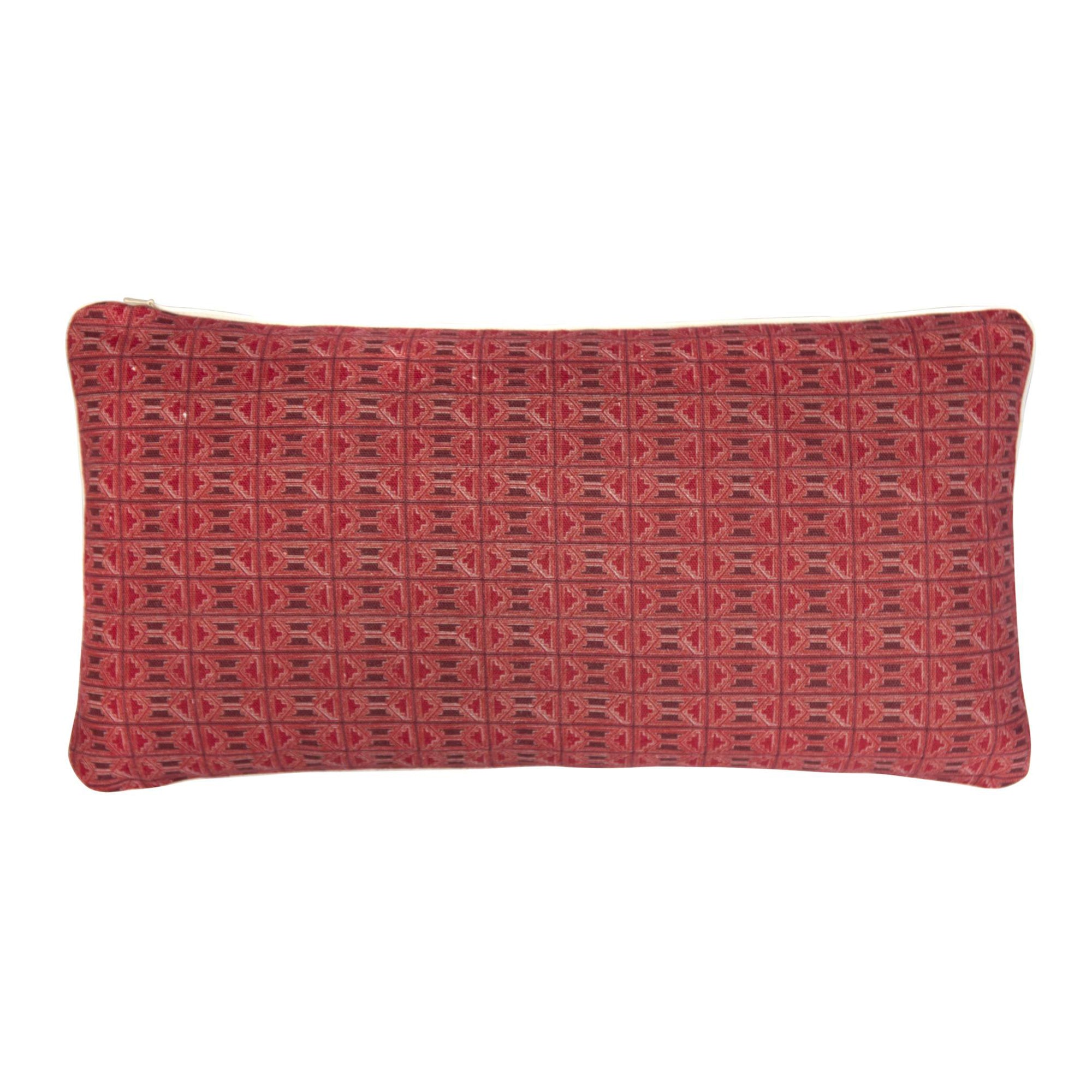 Bankole | Casamance Red Small Cushion