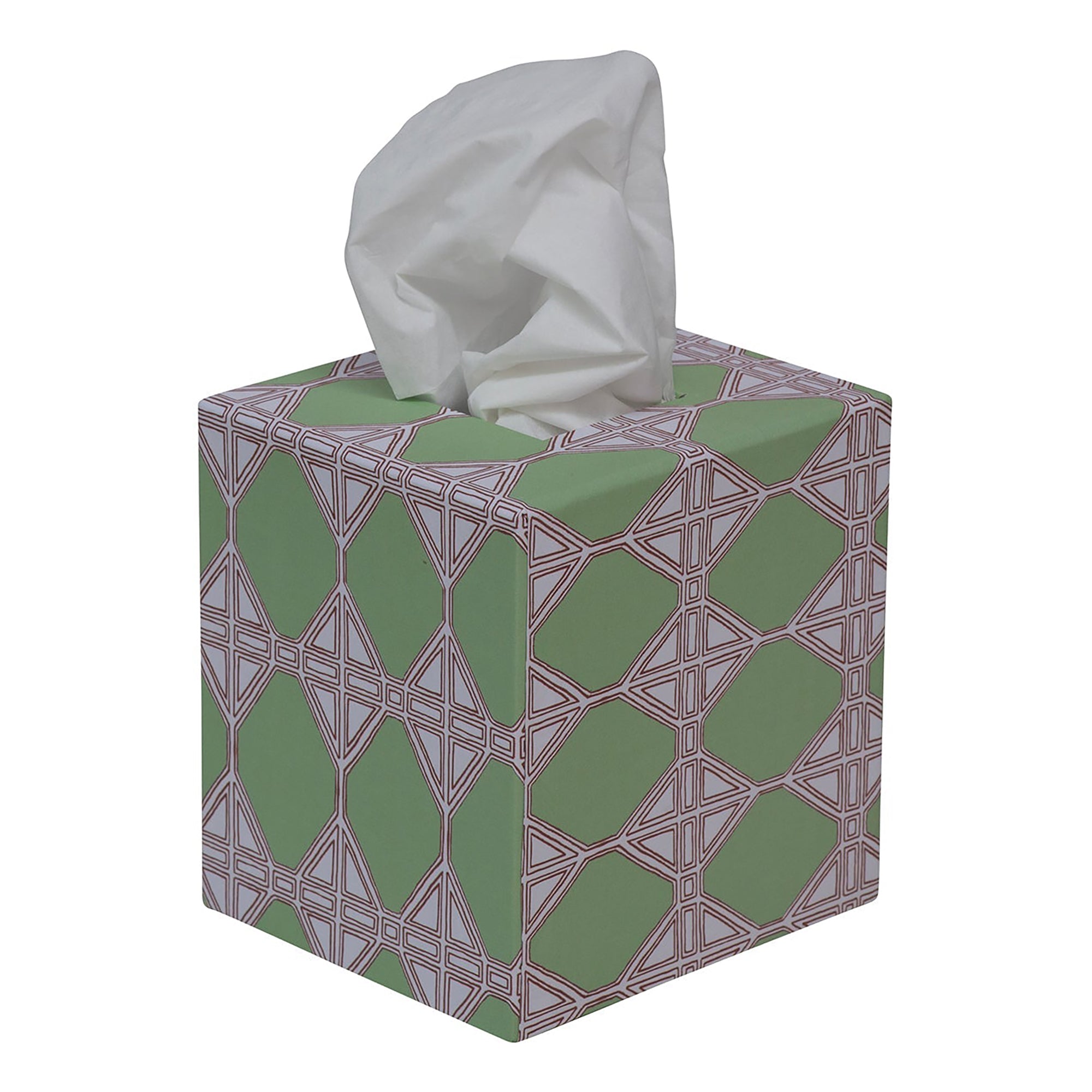 Romarong Loko Green Tissue Box Cover