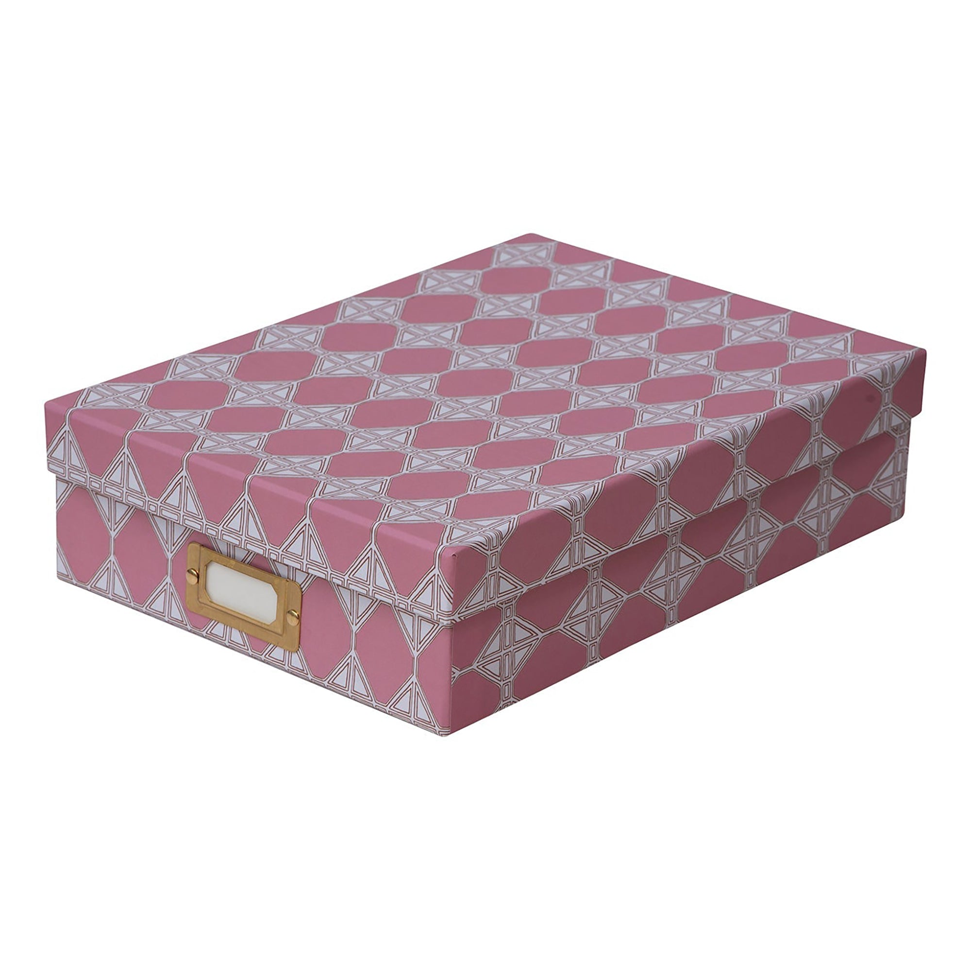 Romarong The Pink Deeps Lidded Portfolio Box