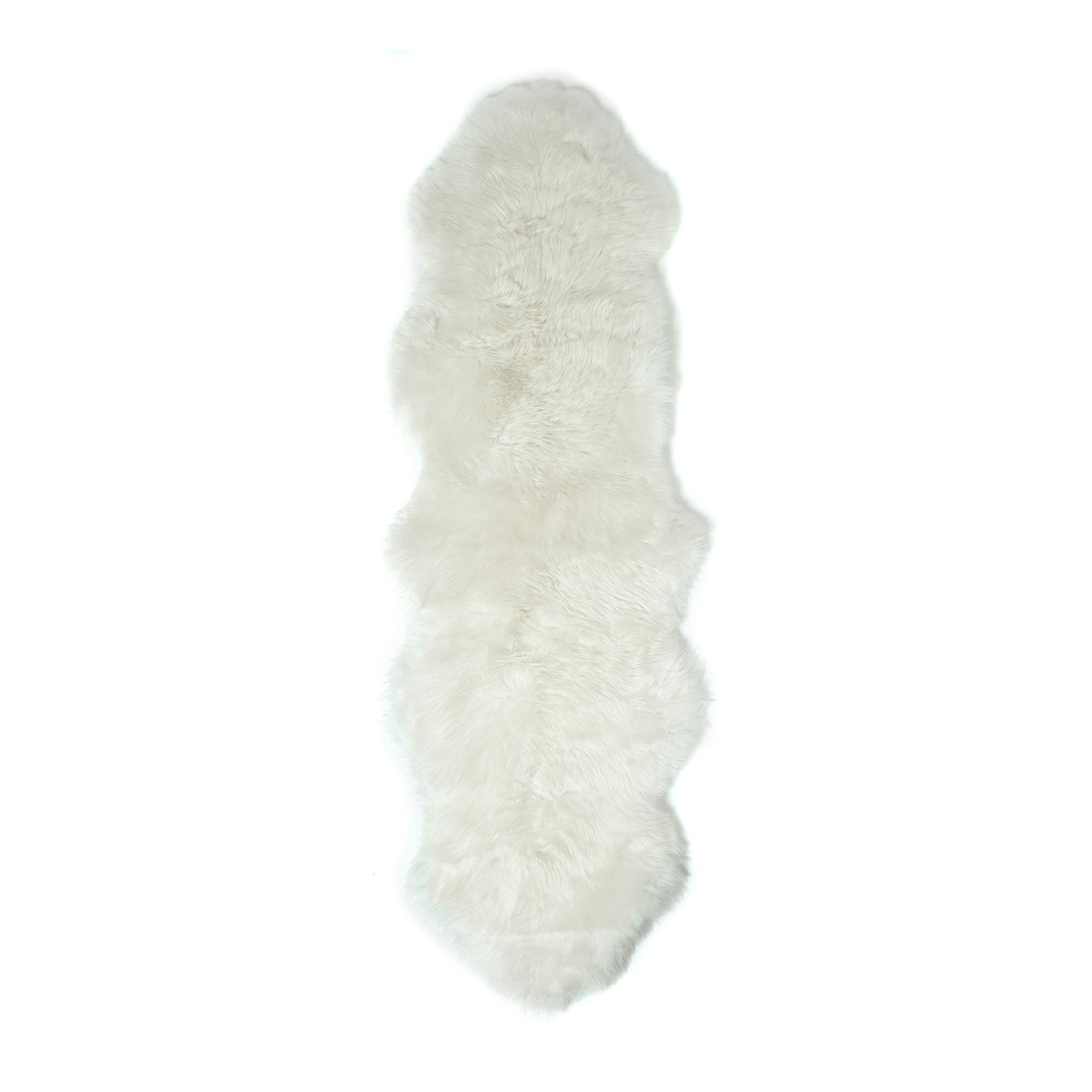Double Sheepskin Rug - Ivory