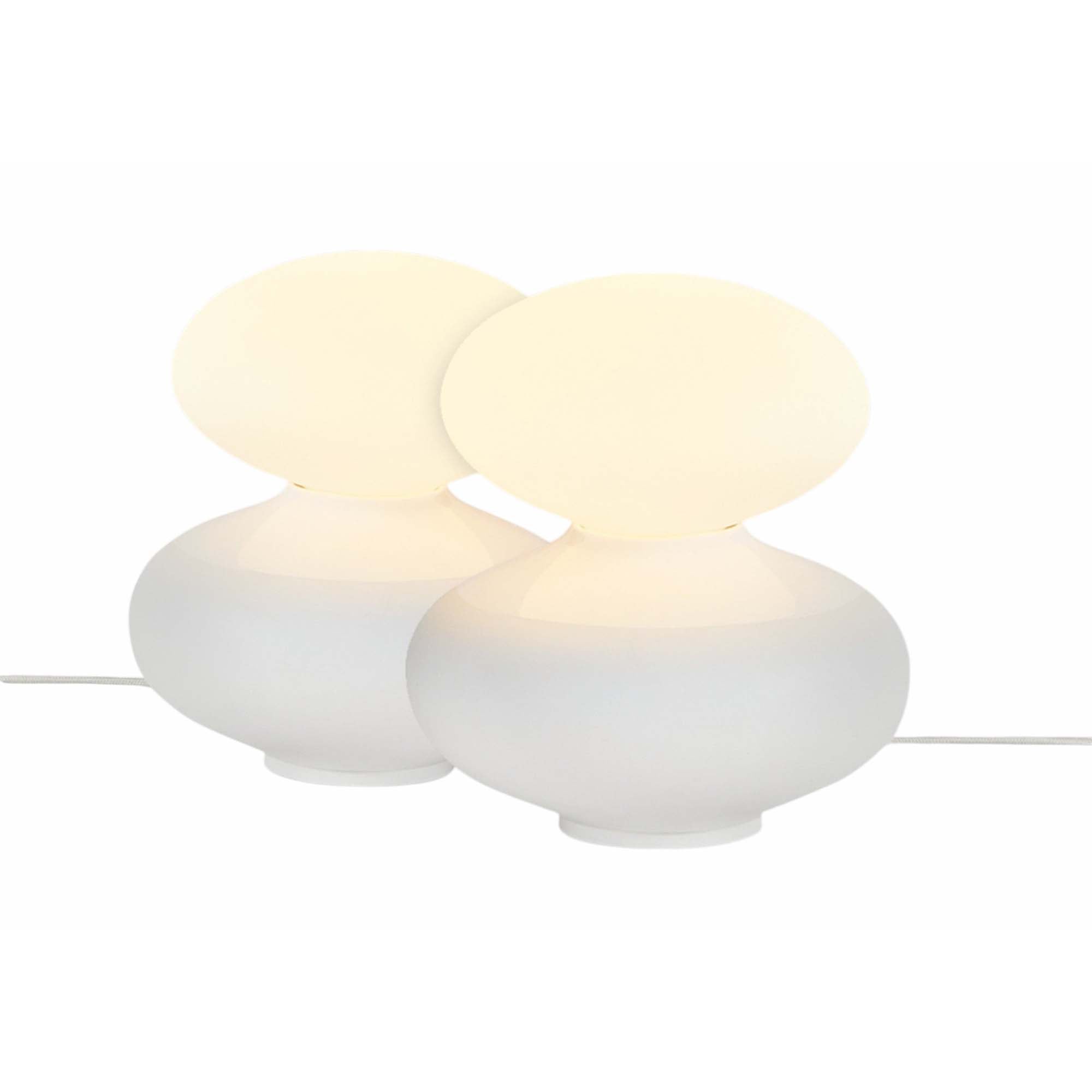 Reflection Oval Table Lamp - Set of 2