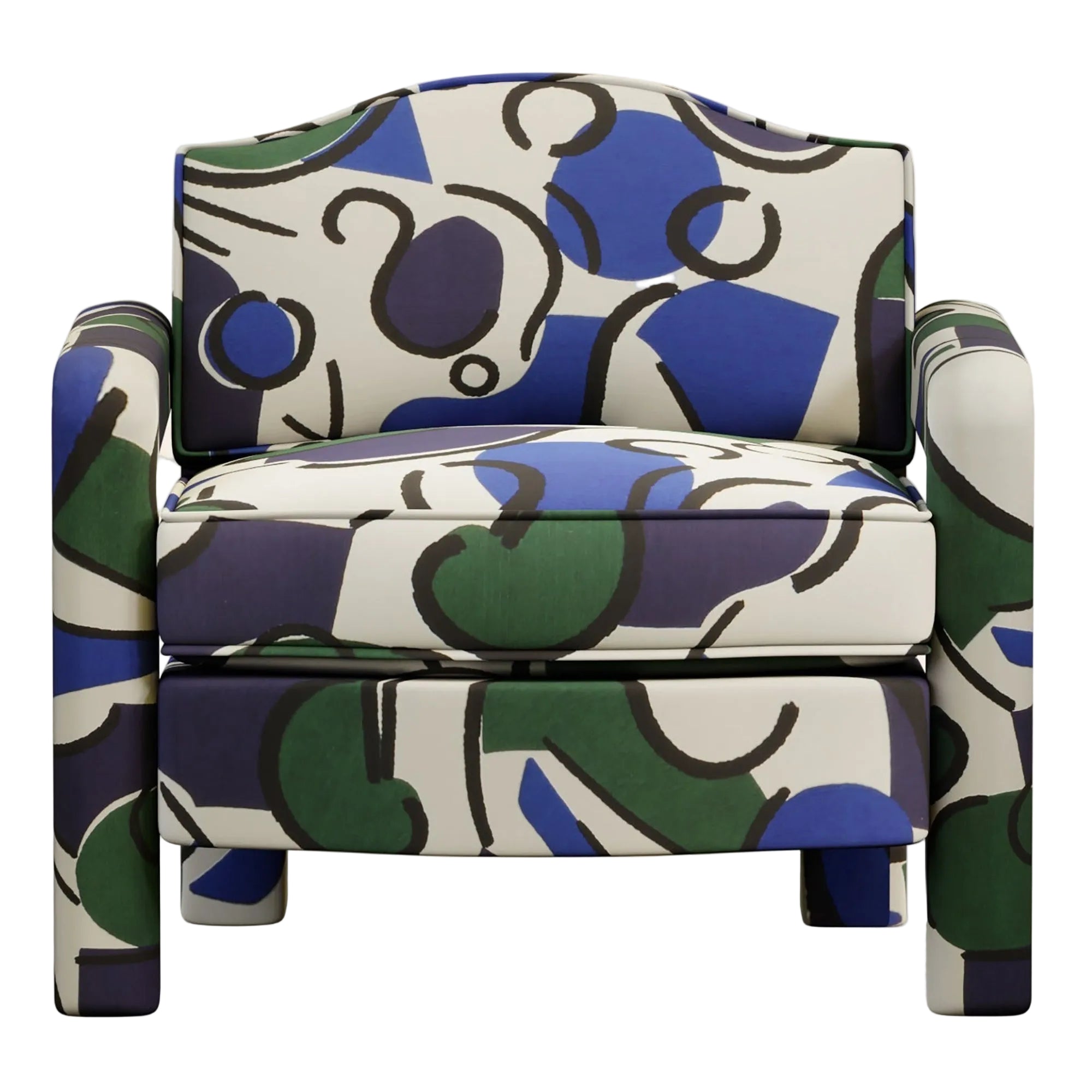 Elio Armchair | Orpha Seaweed