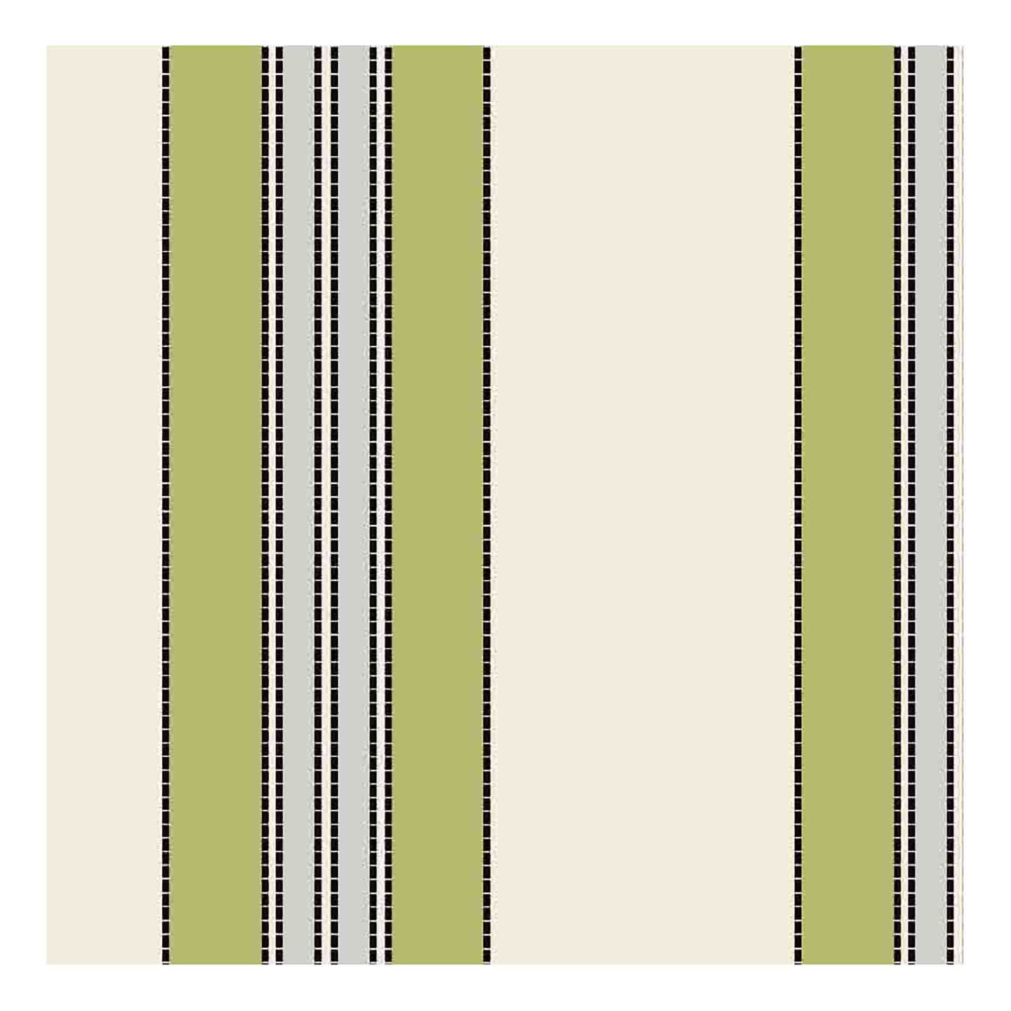 Vintage Deckchair Fabric - Khaki