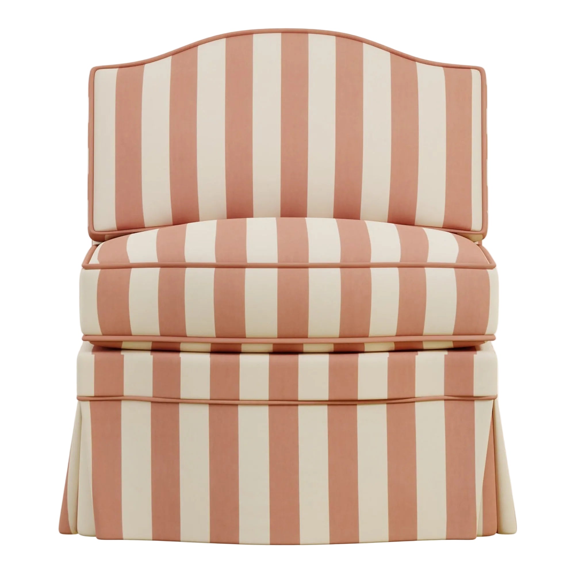 Felix Slipper Chair | Sonia Stripe Ginger