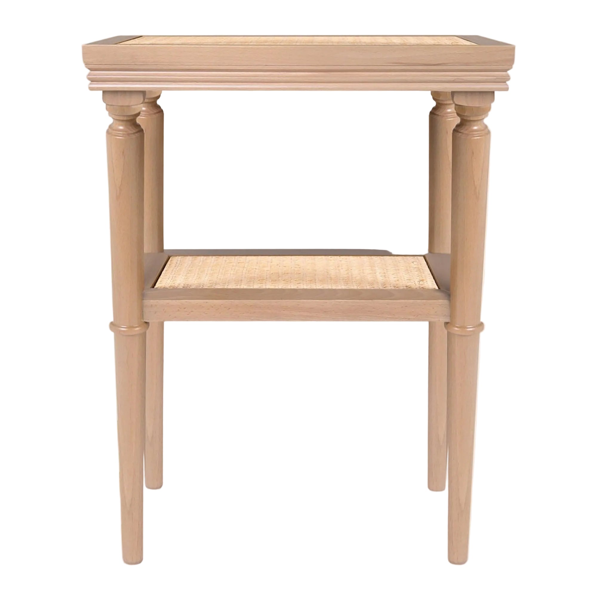Ilaria Woven Cane Side Table | Natural