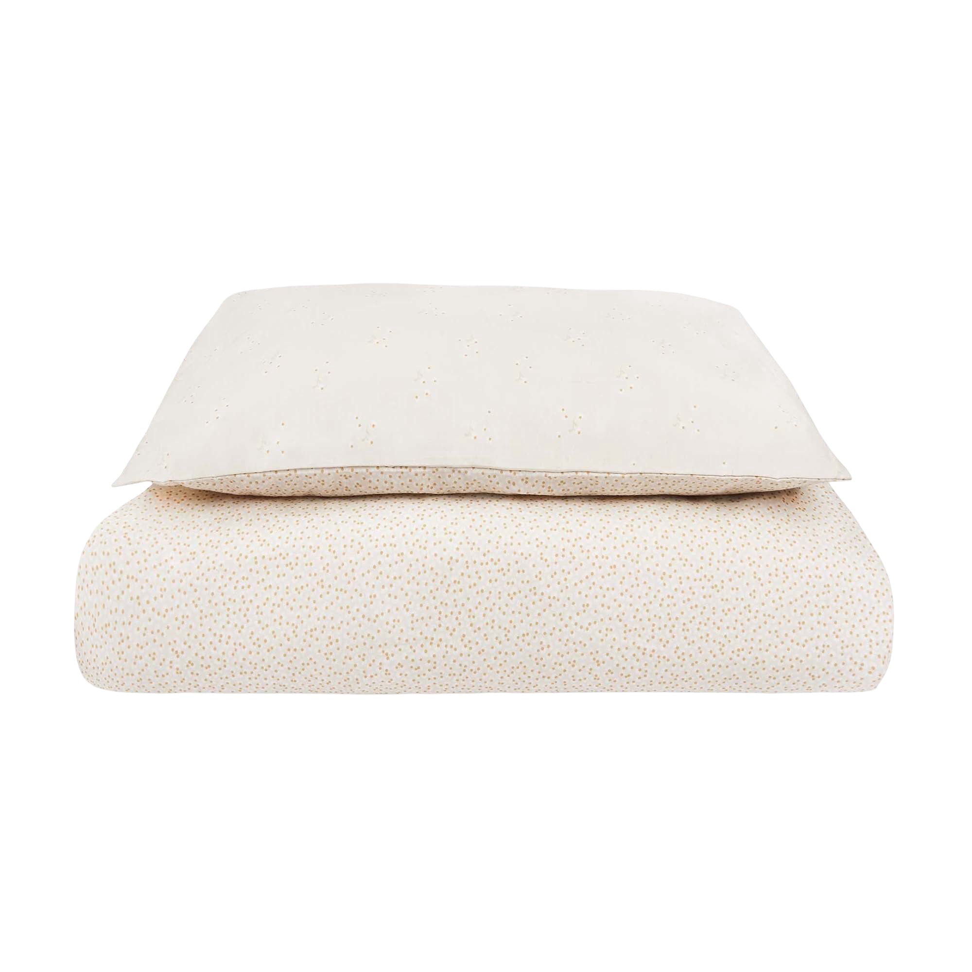 Organic Cotton Cotbed Bedding Set - Daisy Meadow