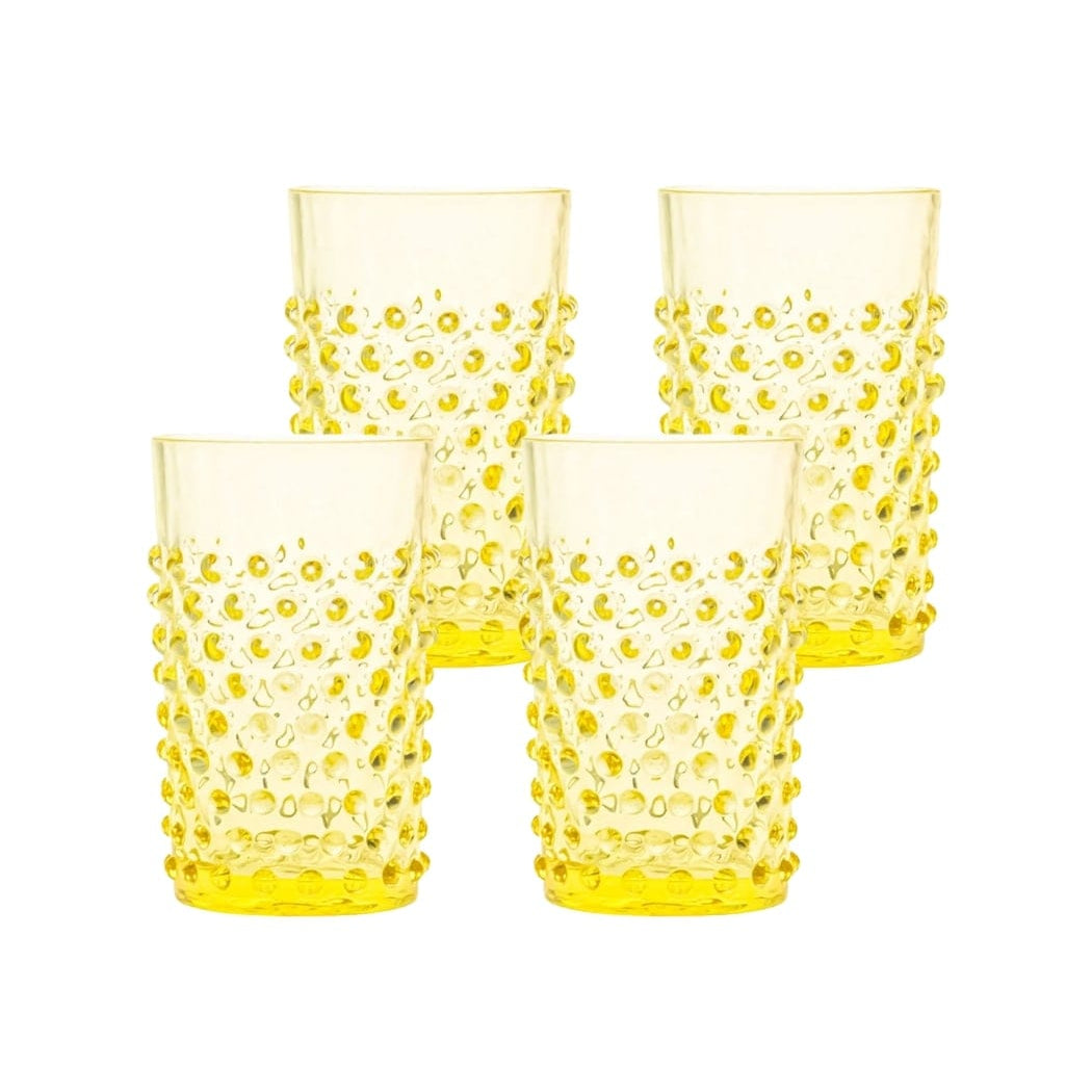 Citrine Dew Drop Tumblers | Set Of 4