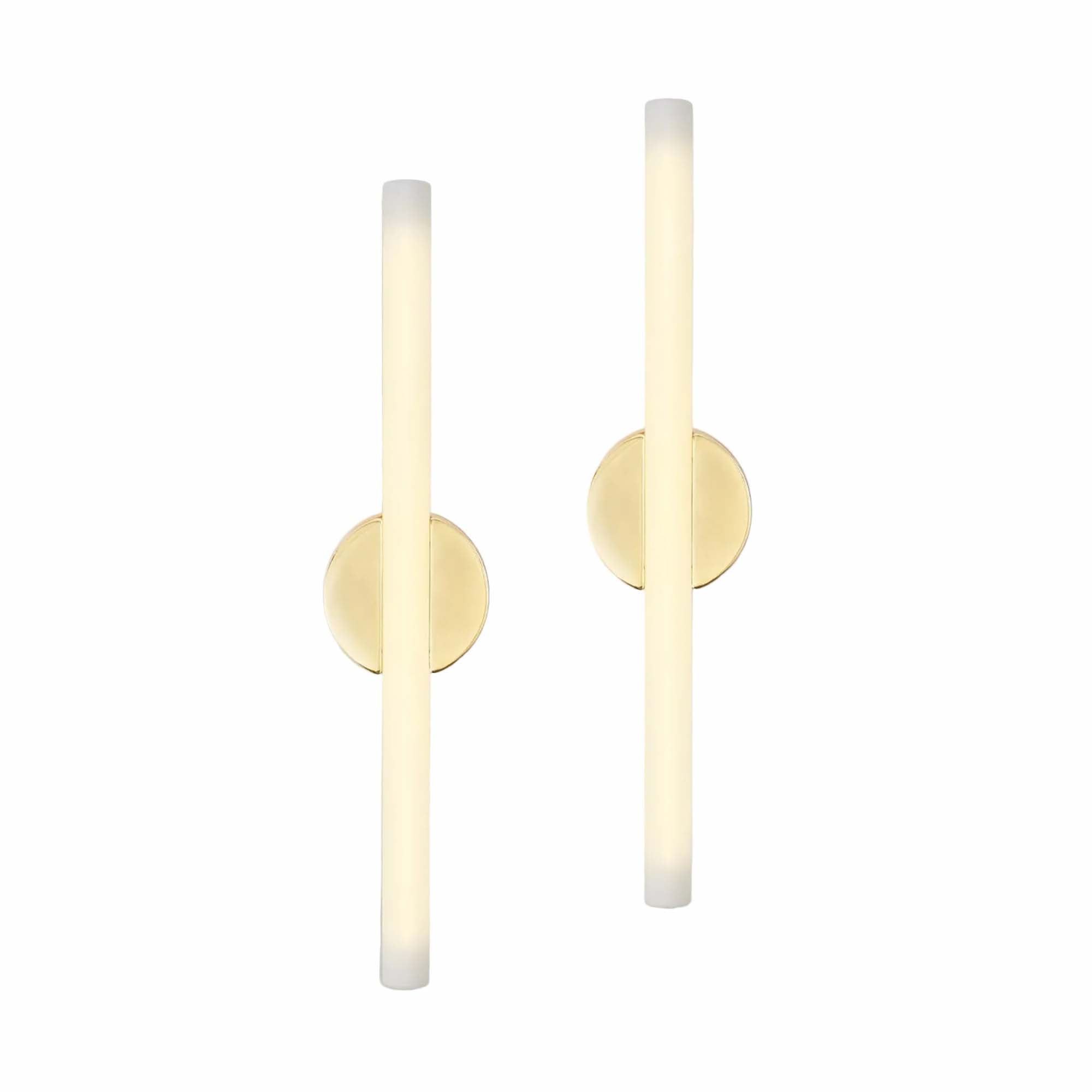 Kilter Wall Light in Solid Brass - Set of 2