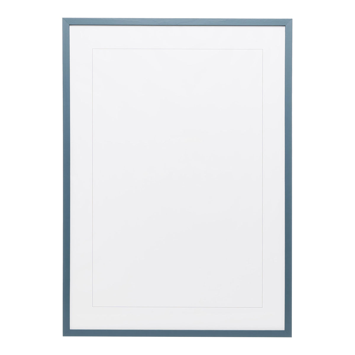 Petrol Blue Wood Picture Frame