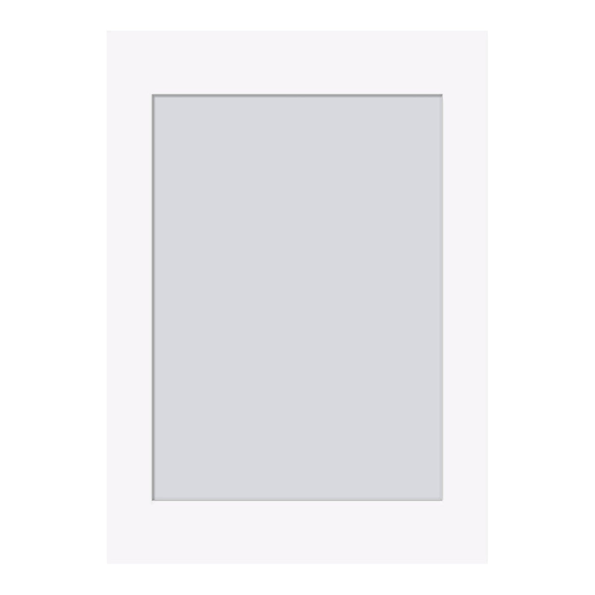 White Picture Frame Mount