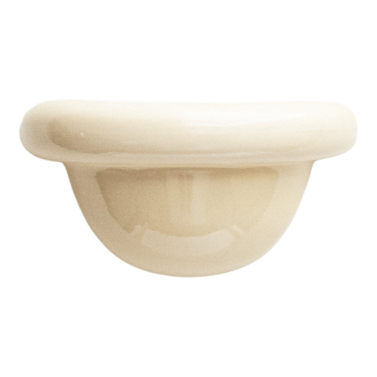 Redonda Uplight Ceramic Sconce Wall Light, Butter Yellow