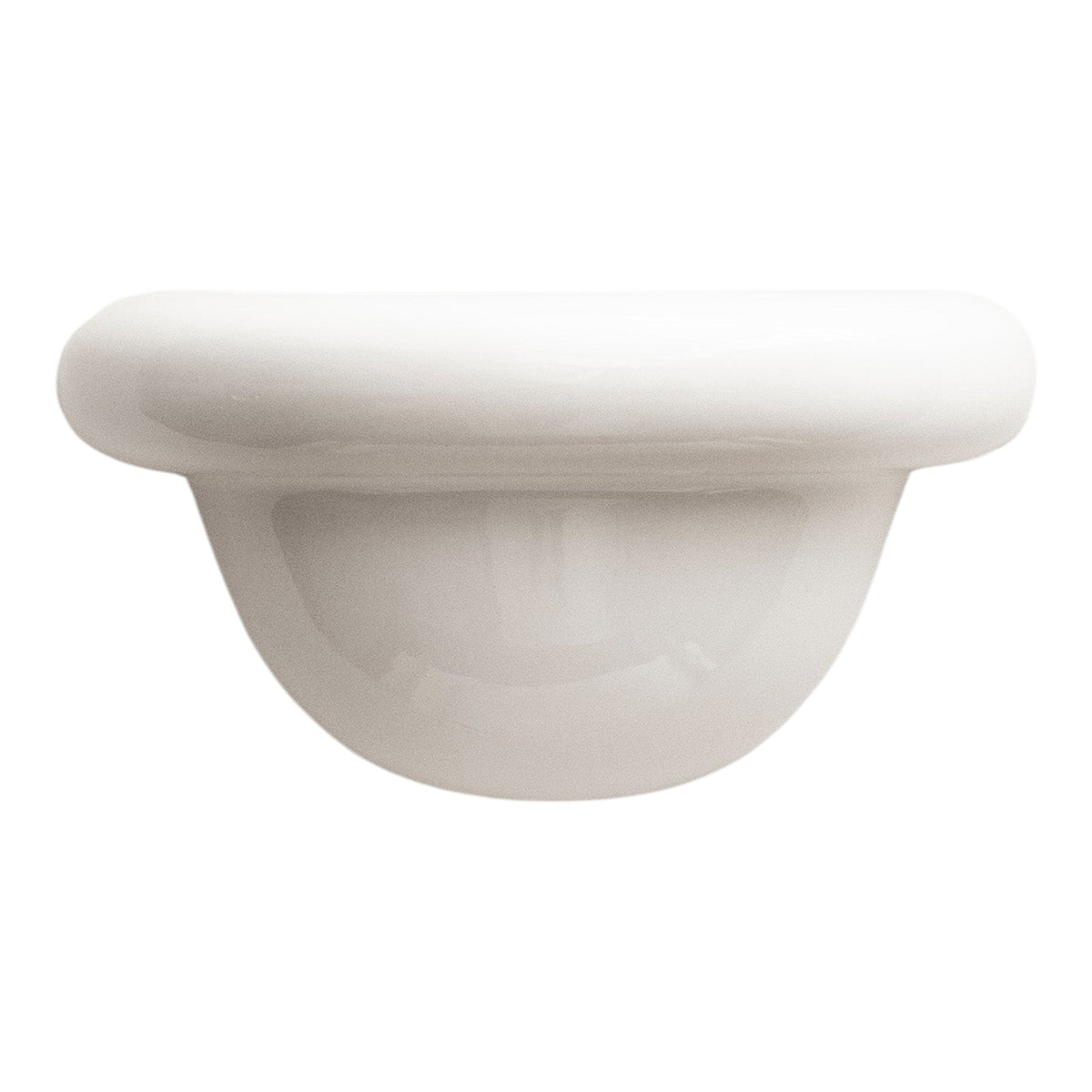 Redonda Uplight Ceramic Sconce Wall Light, White