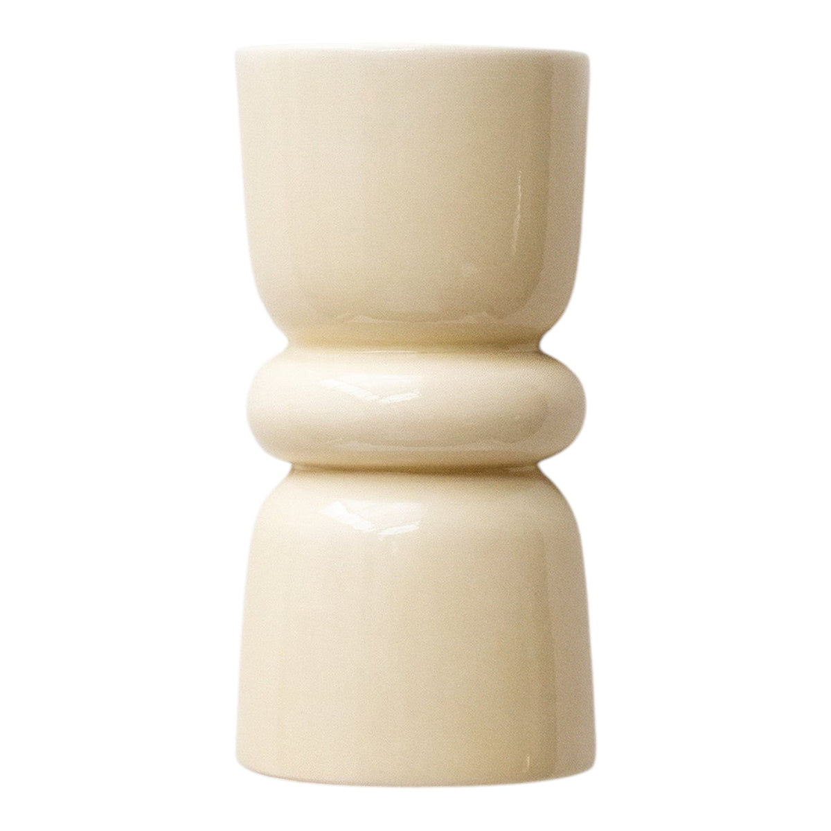 Redonda Up & Down Ceramic Wall Light, Butter Yellow