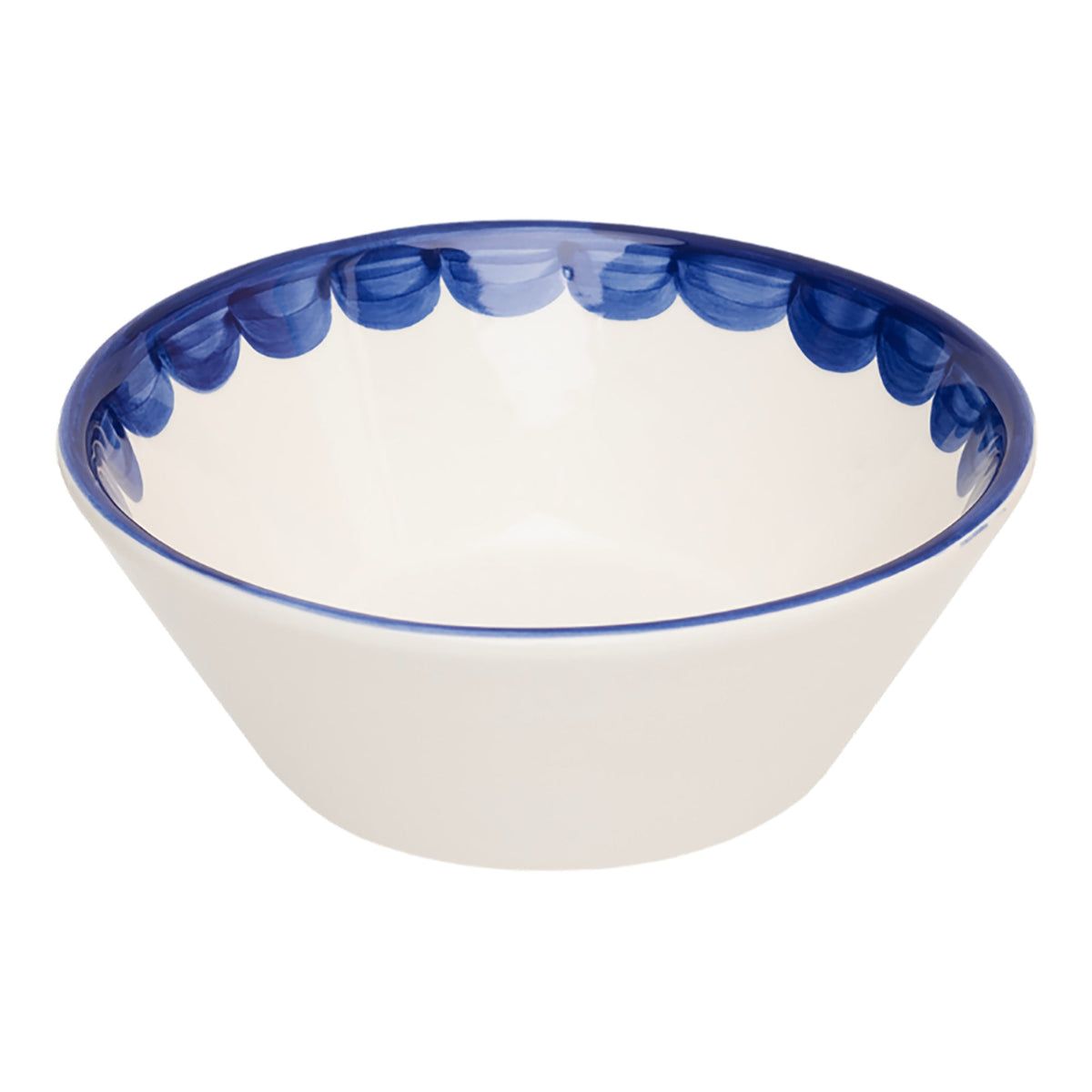 Blue Scallop Bowl | Singles & Set of 4
