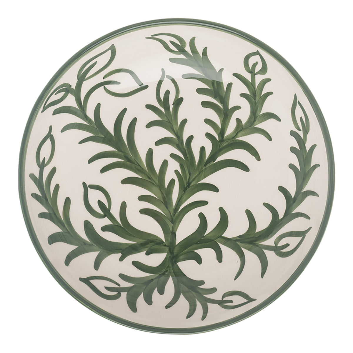 Green Vina Large Bowl
