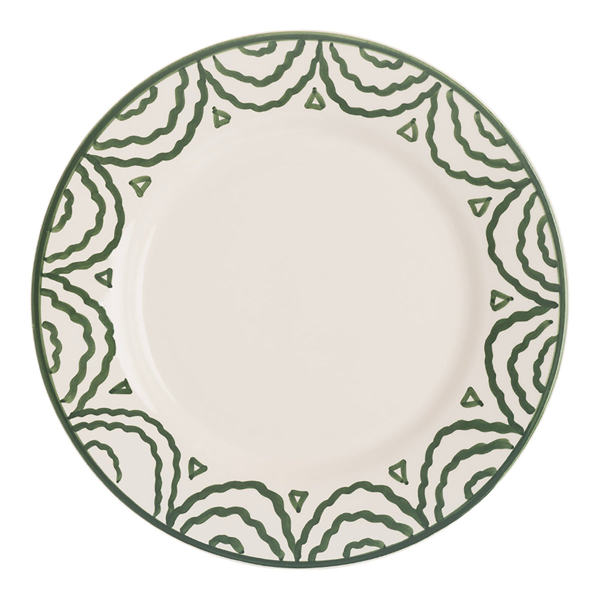 Green Tabla Dinner Plate | Singles & Set of 4