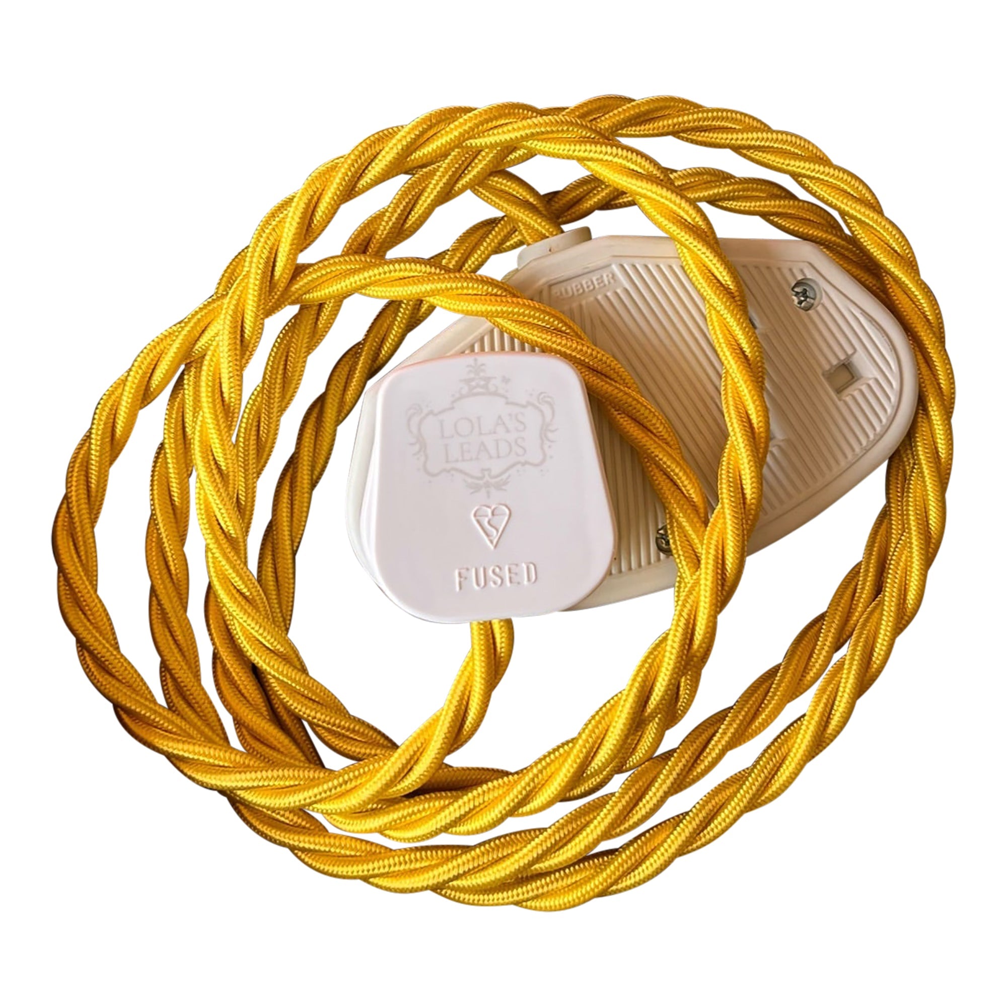 Buttercup - Lola's Leads Fabric Extension Cable