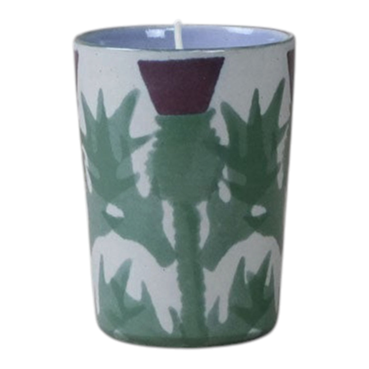 Cream Thistle Candle Beaker