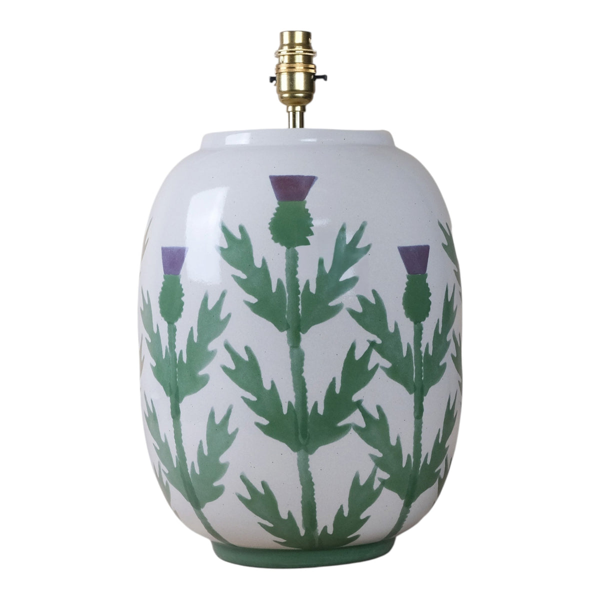 Cream Thistle Large Table Lamp