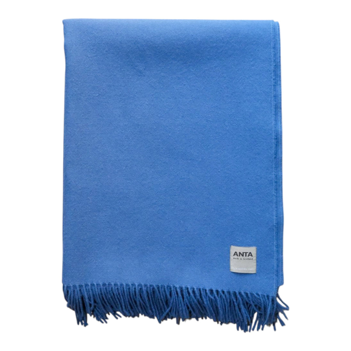 Blueberry Scottish Lambswool Throw