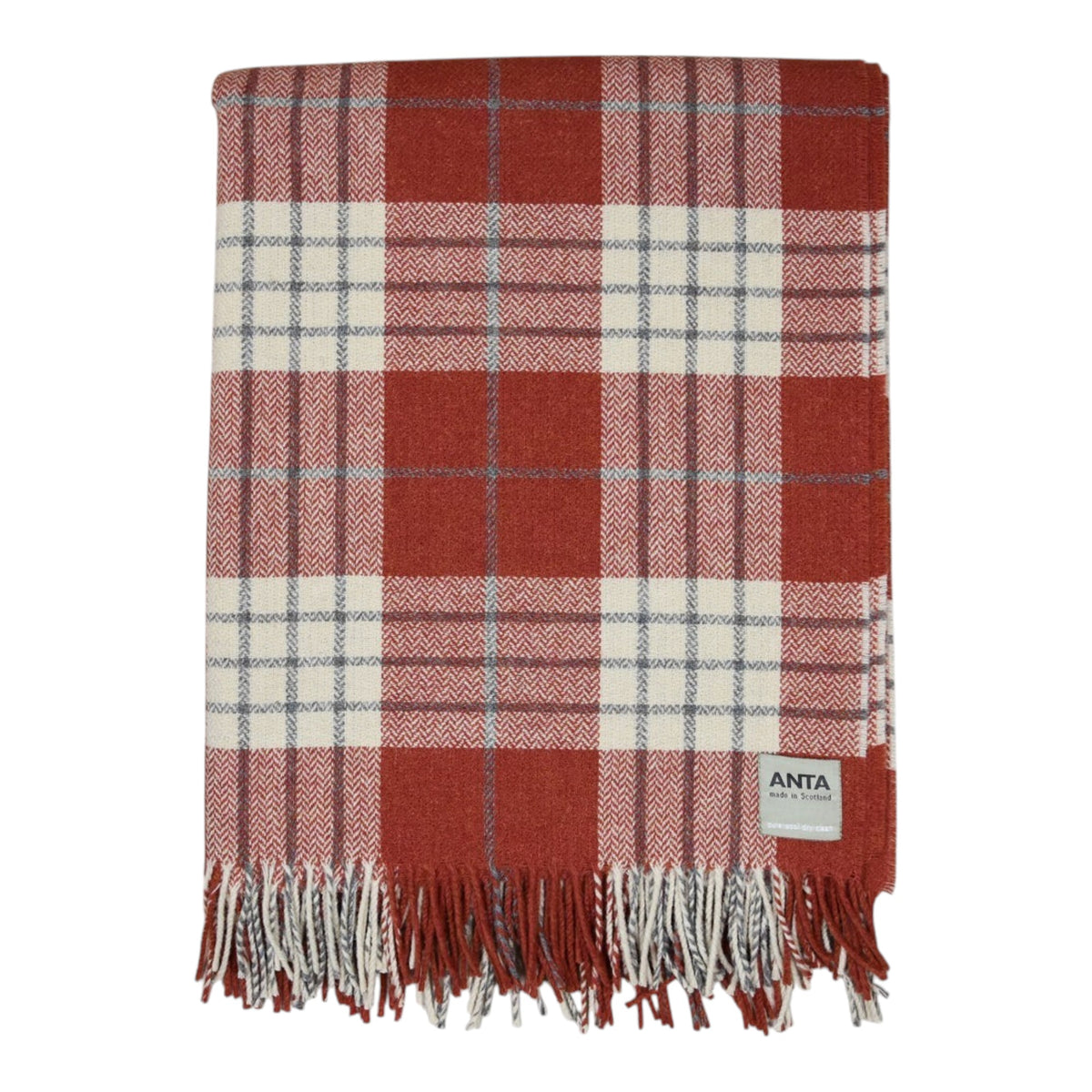 Muriel Spark Scottish Lambswool Throw