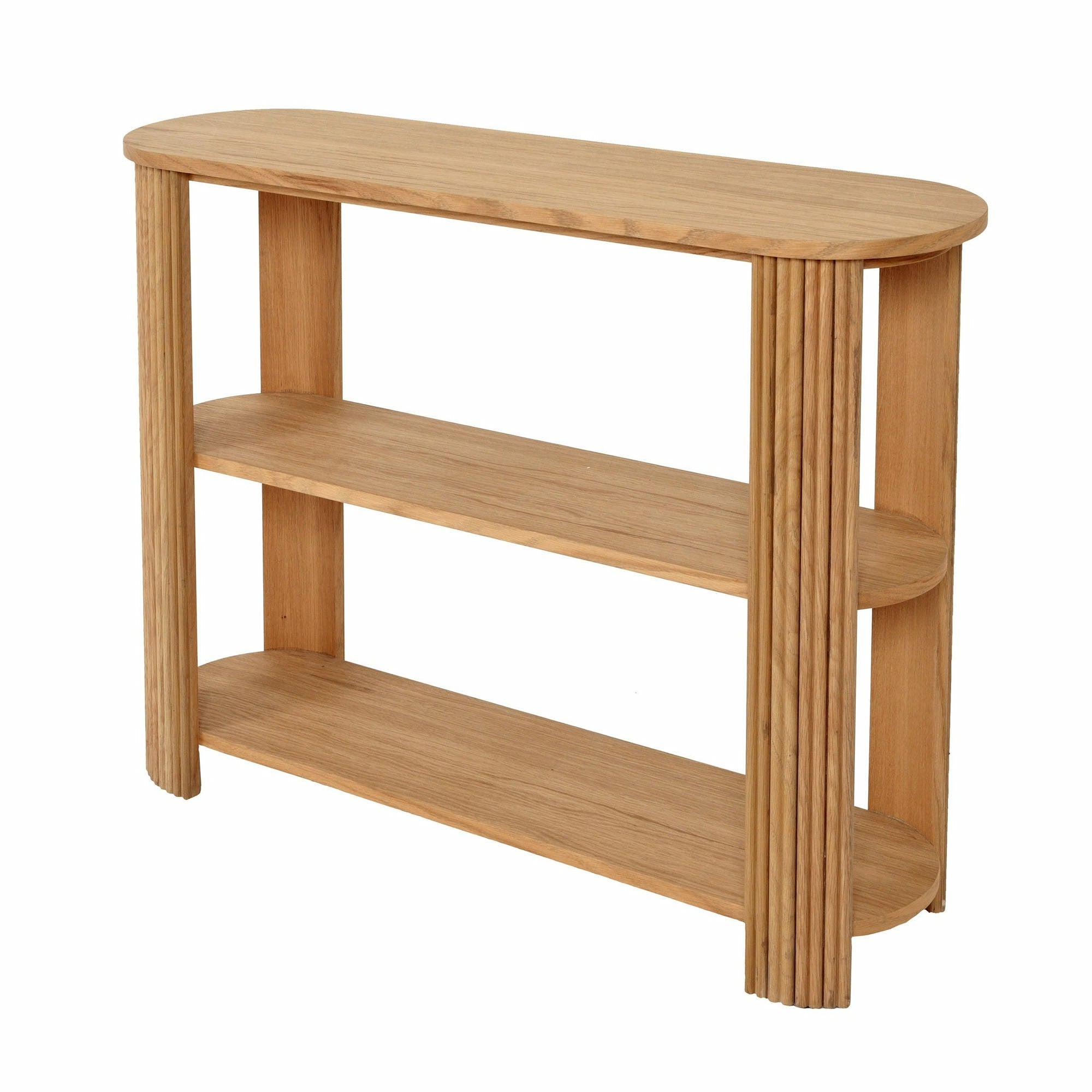ROBIN RIBBED SHELF CONSOLE