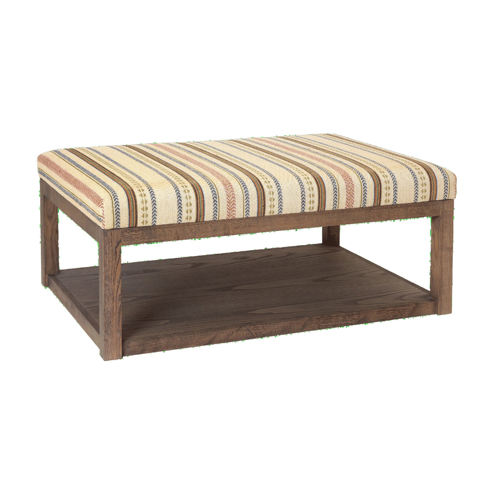 Hailes Stool with shelf