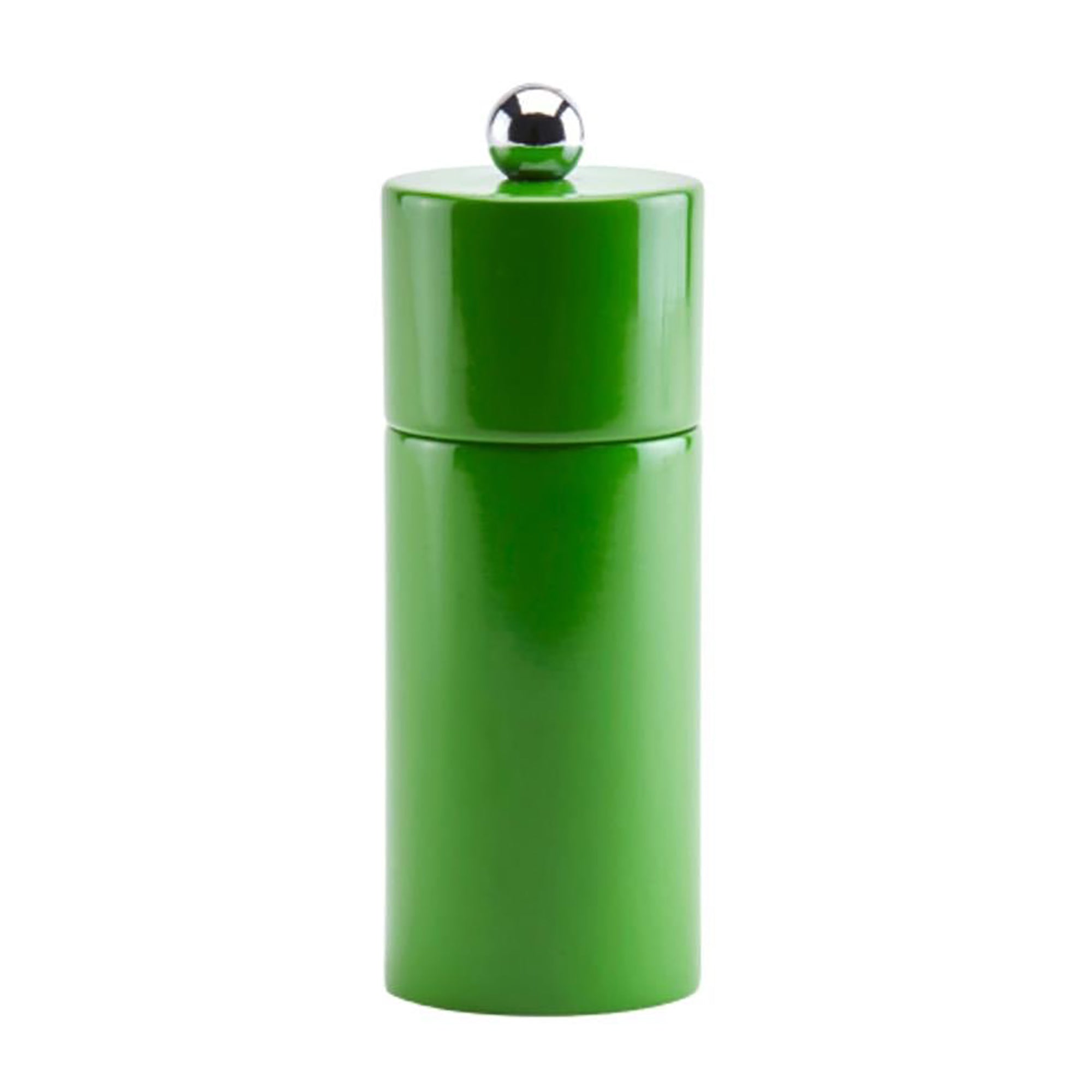 Leaf Green Mini Column Salt or Pepper Mill