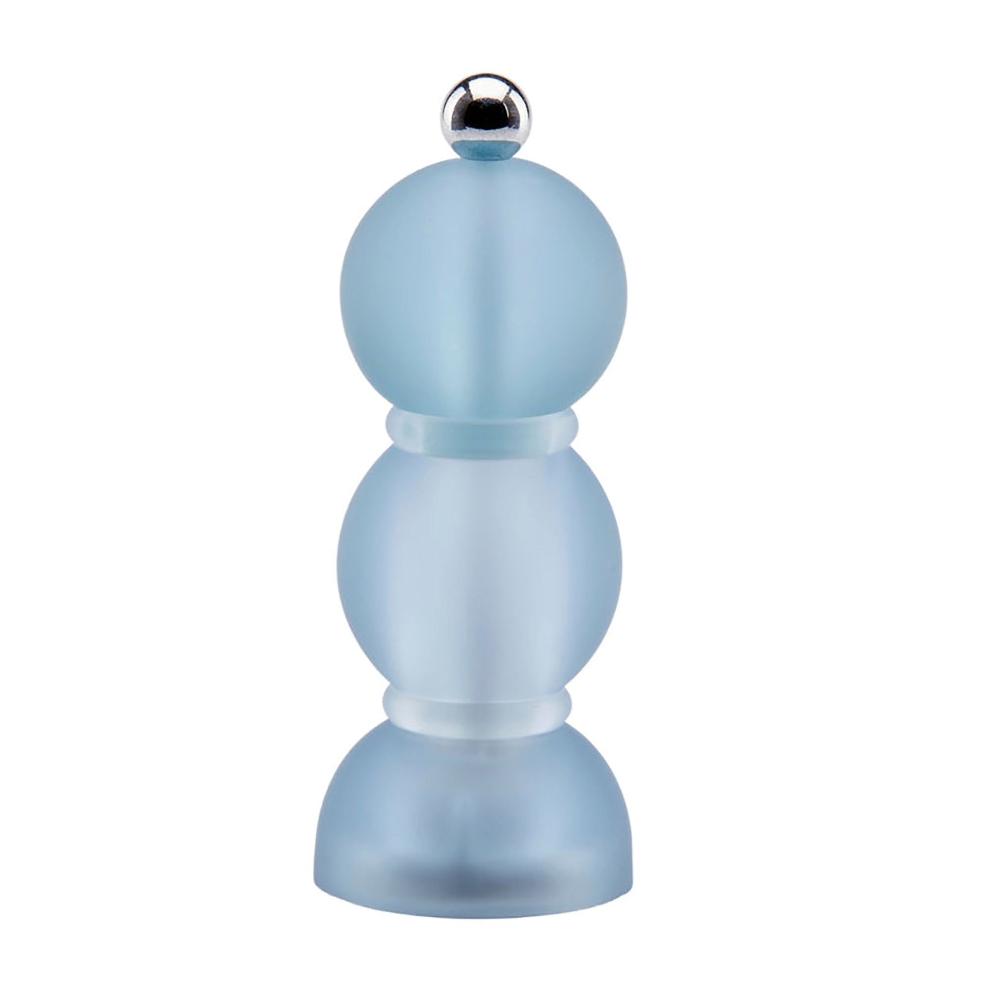 Blue Frosty Mini Bob Salt or Pepper Mill