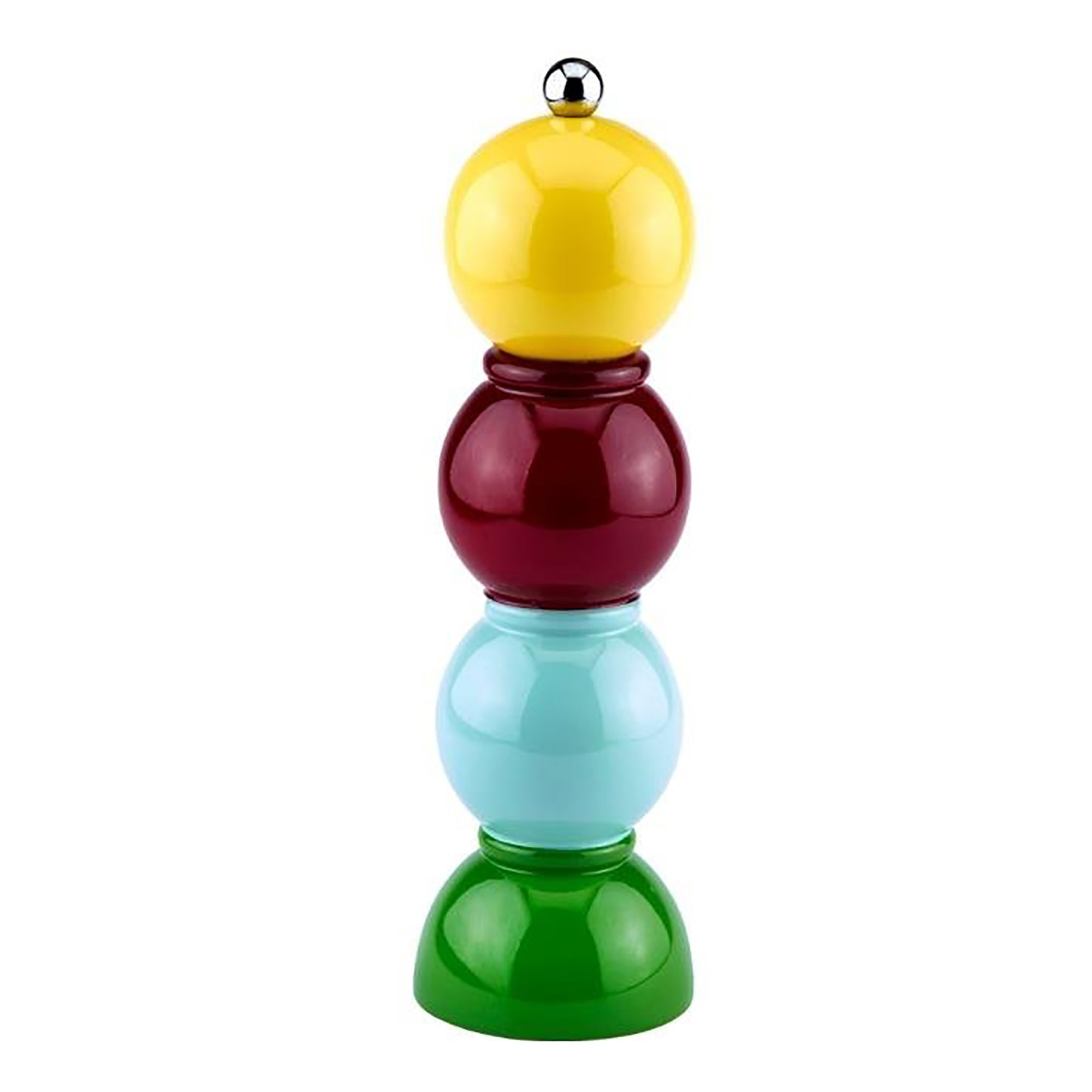 Yellow Multi Bob Salt or Pepper Mill