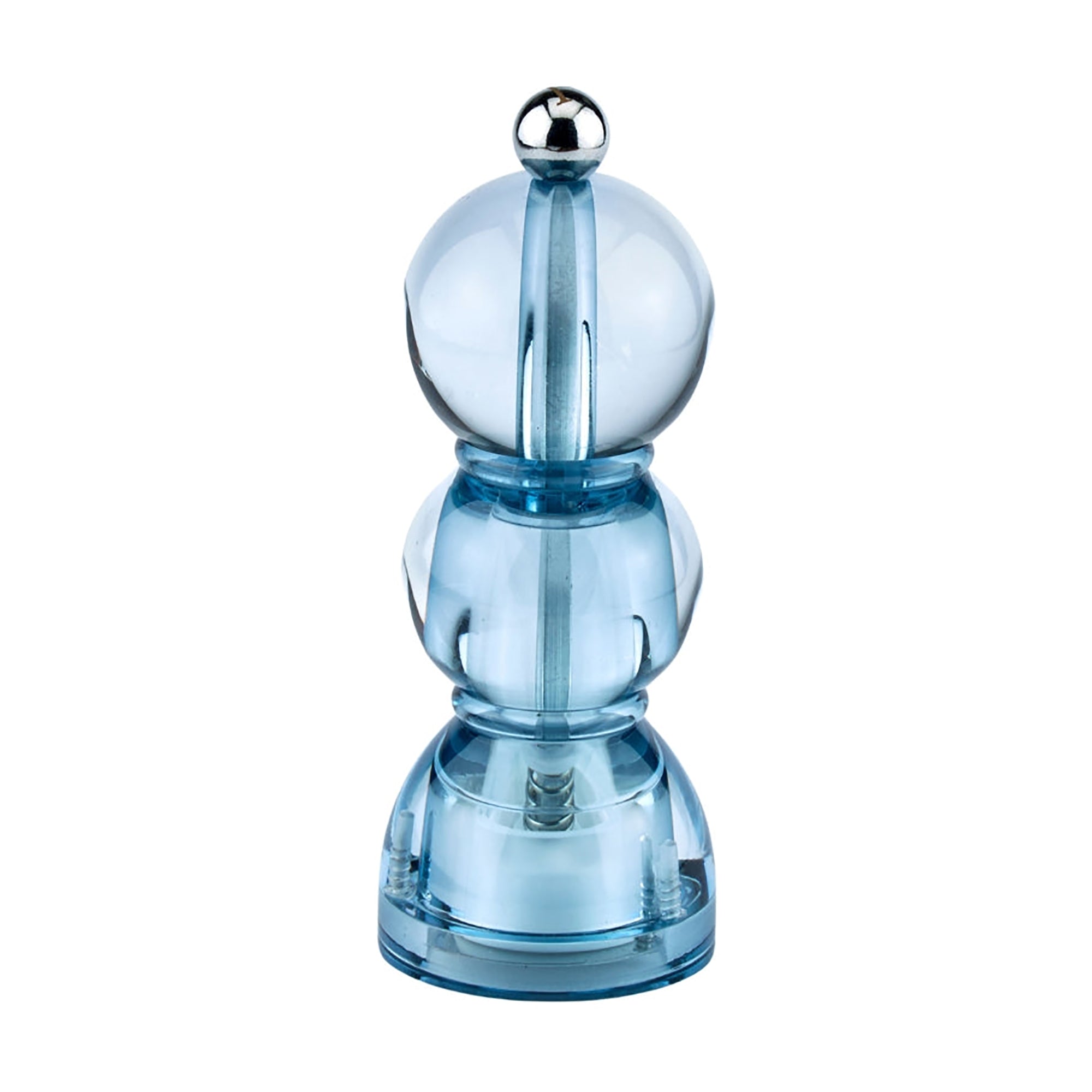 Blue Icy Mini Bob Salt or Pepper Mill