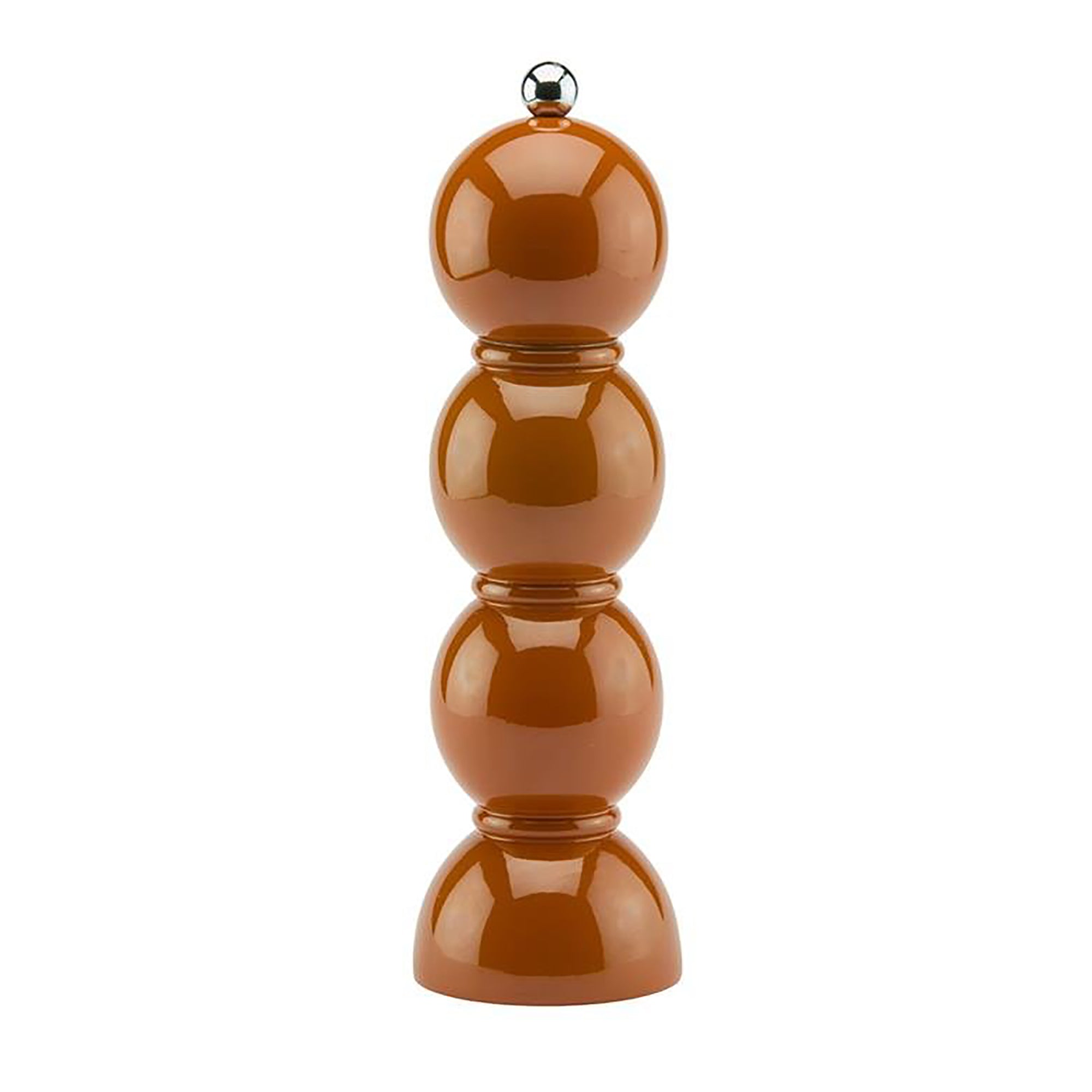 Nutmeg Bobbin Lacquer Salt or Pepper Mill