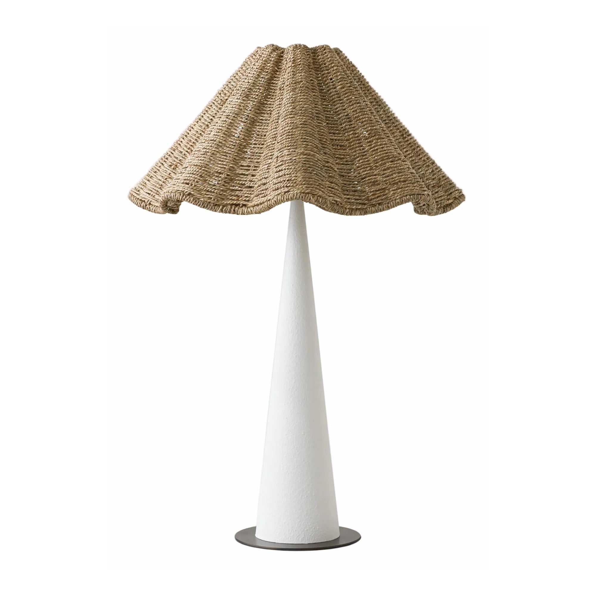Gigi Table Lamp With Seagrass Shade