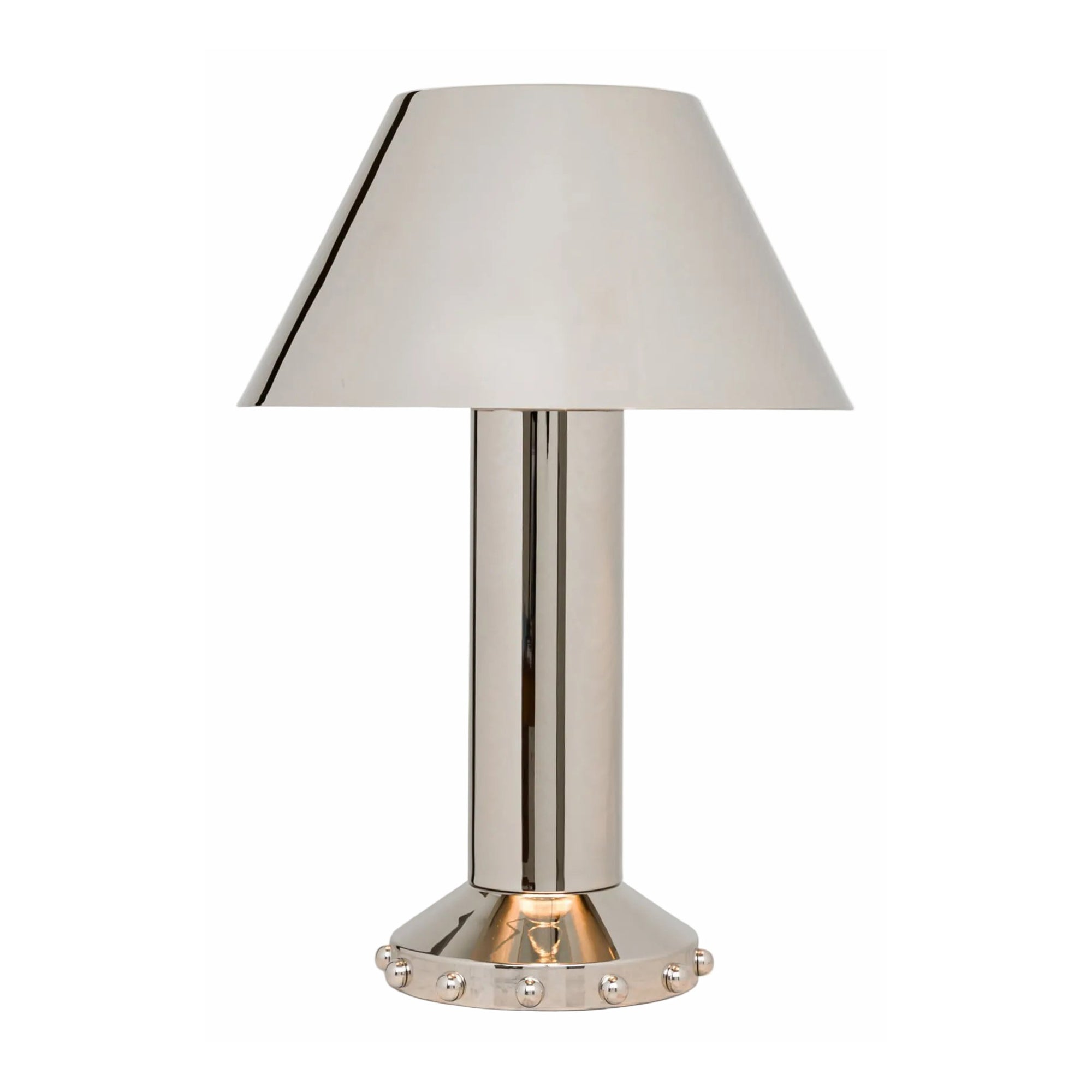 Structure Table Lamp B - Shiny Nickel