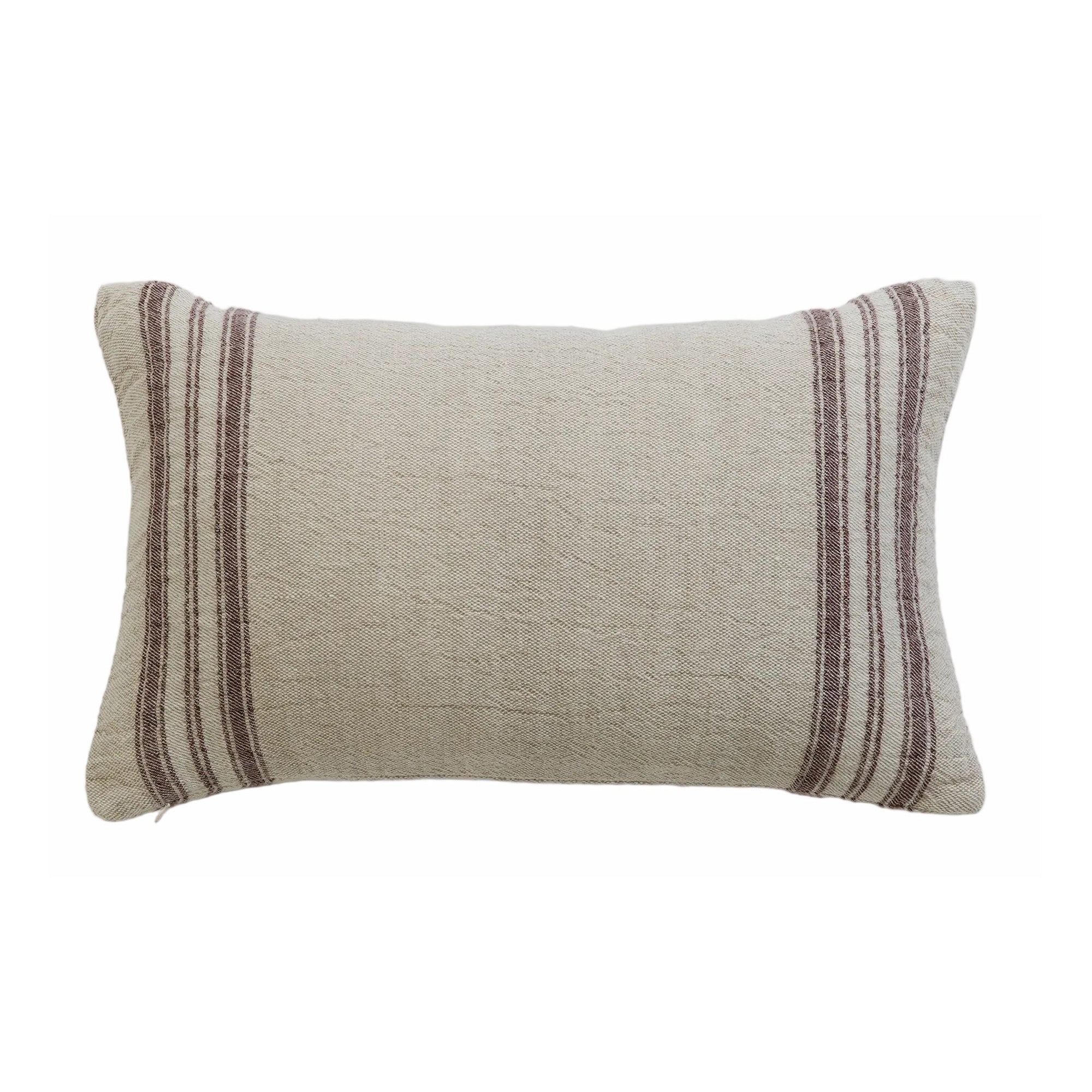 Natural Elijah 100% Linen Cushion Cover