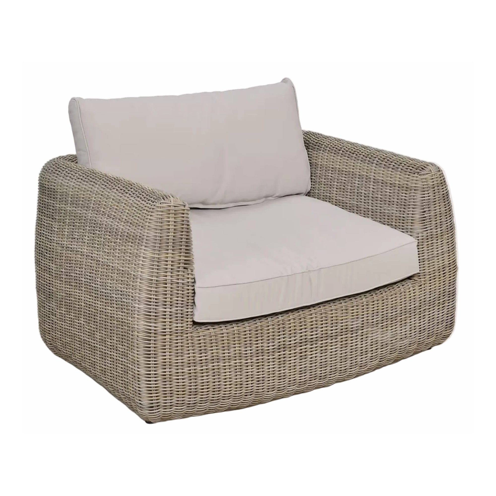 Skala Extra Large Armchair | Light Rattan