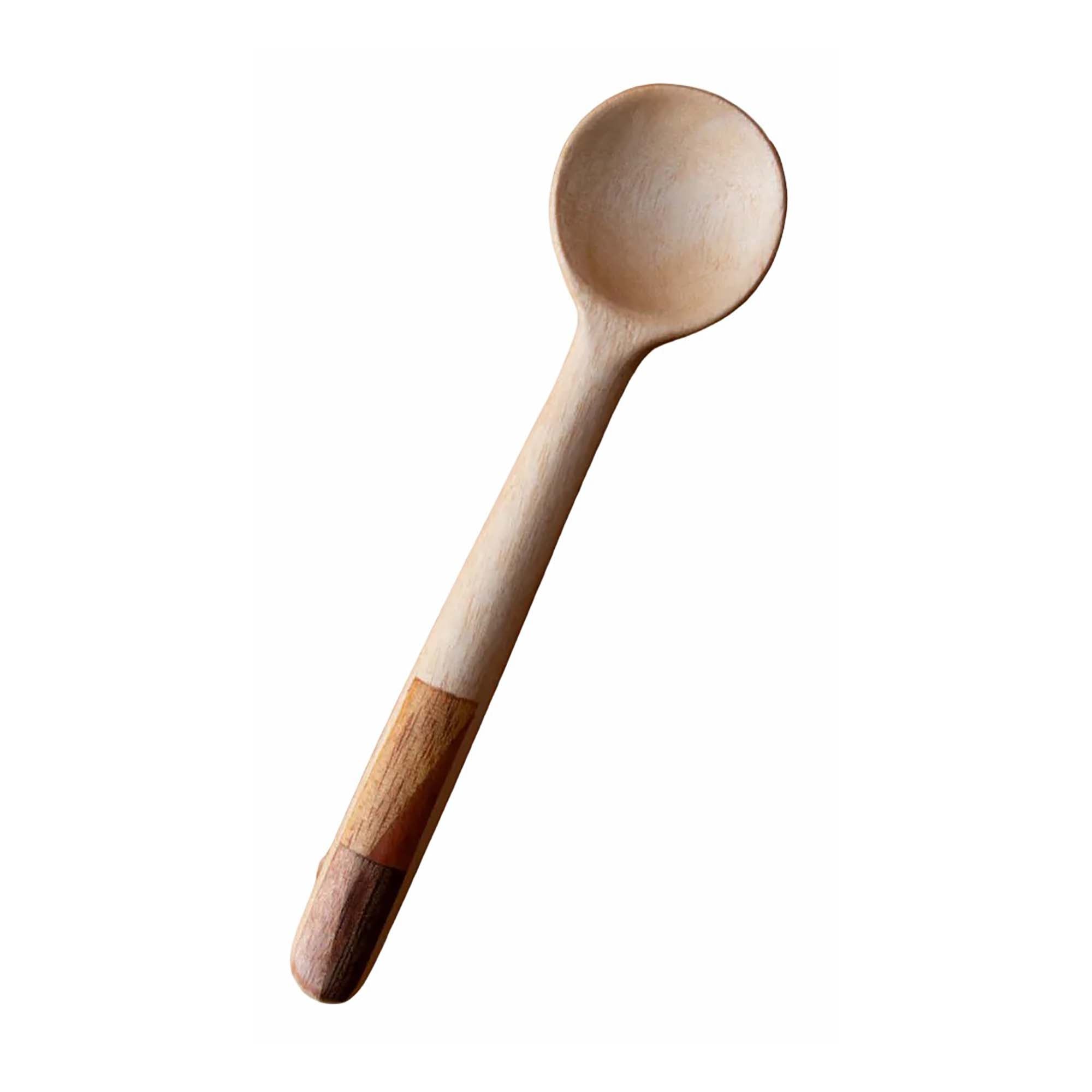 Indian Mosaic Wooden Sugar Spoon