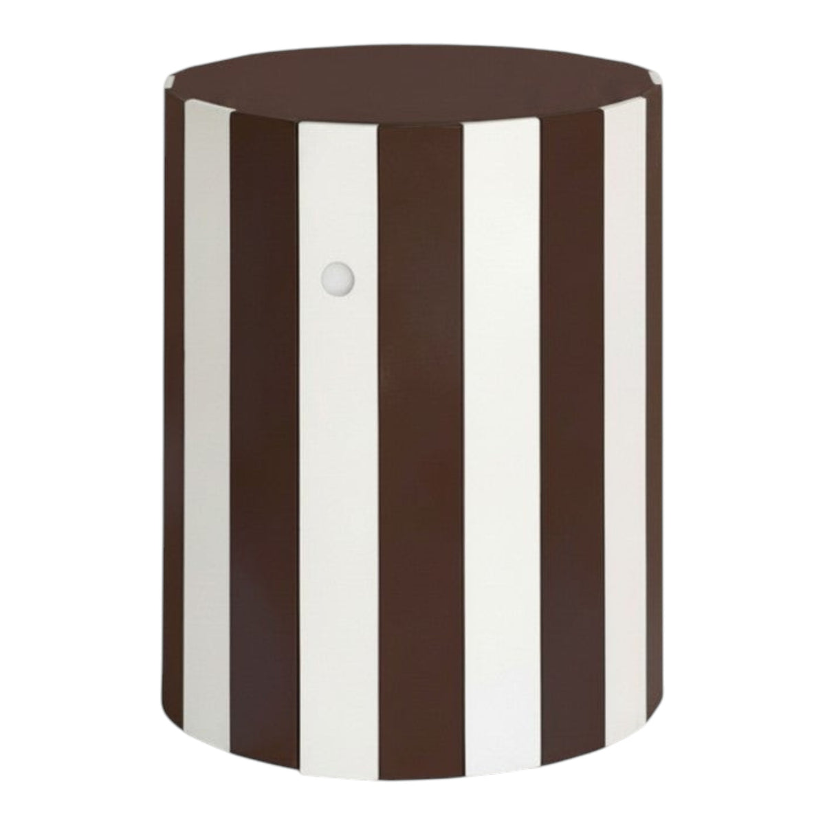 Barrel Table, Chocolate