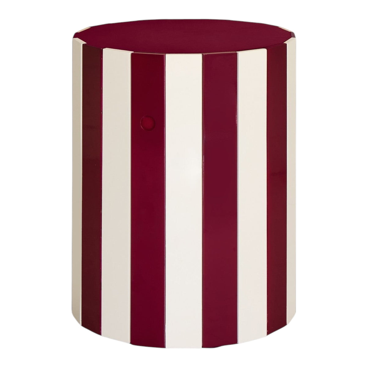 Barrel Table, Plum