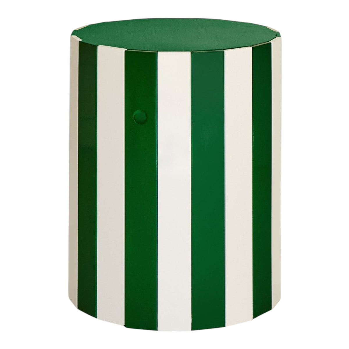 Barrel Table, Forest Green