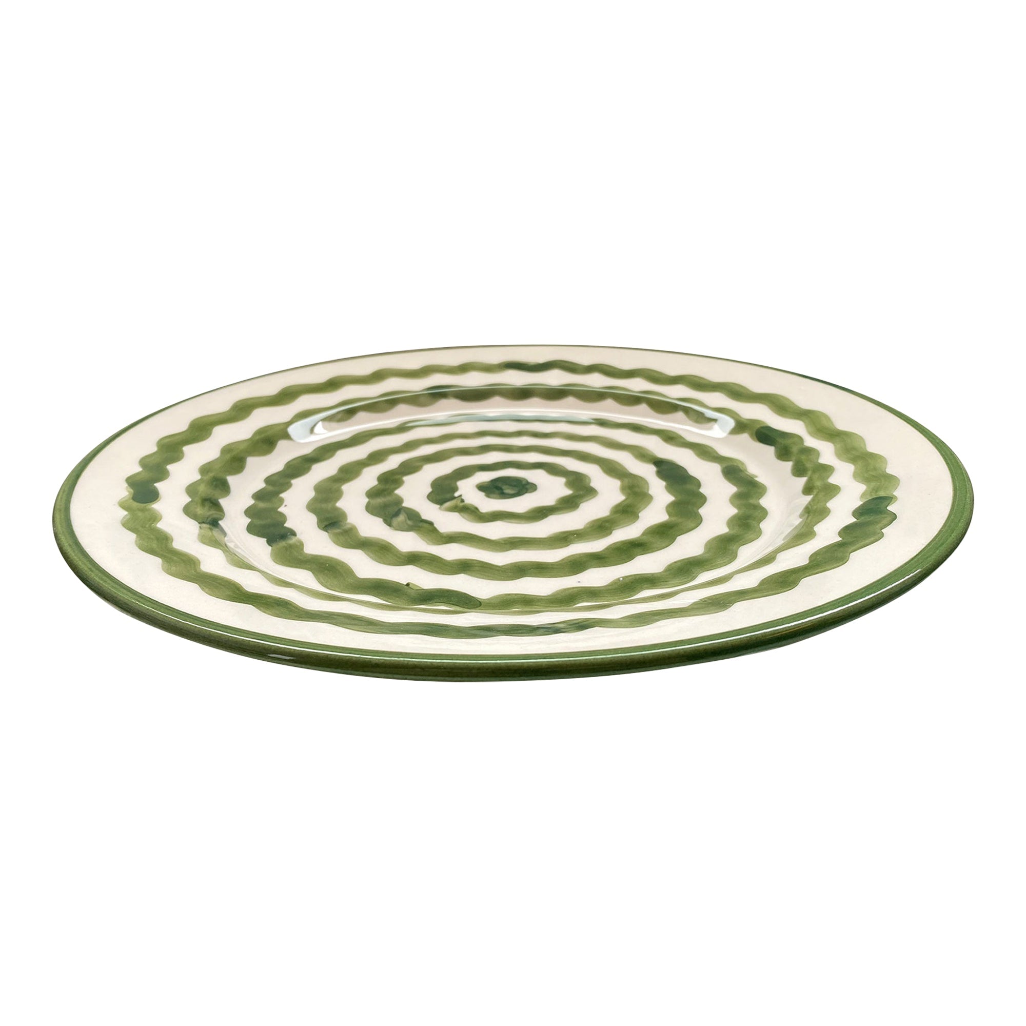 Side Plate - Ondas - Fern Green