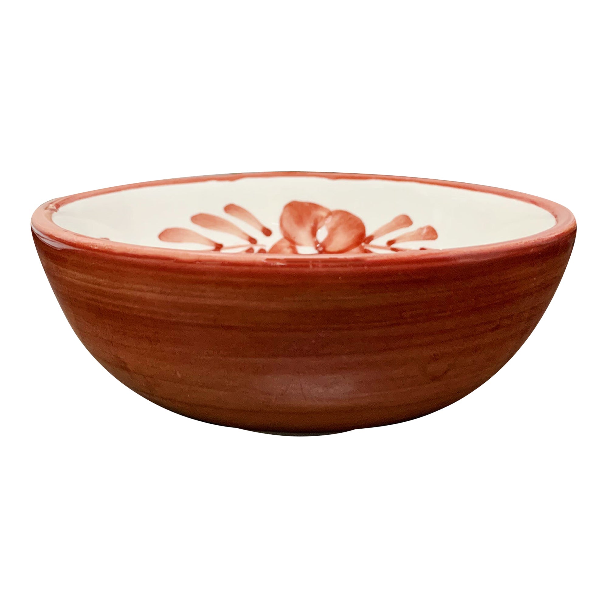 Flor Tapas Bowl | Rust Red