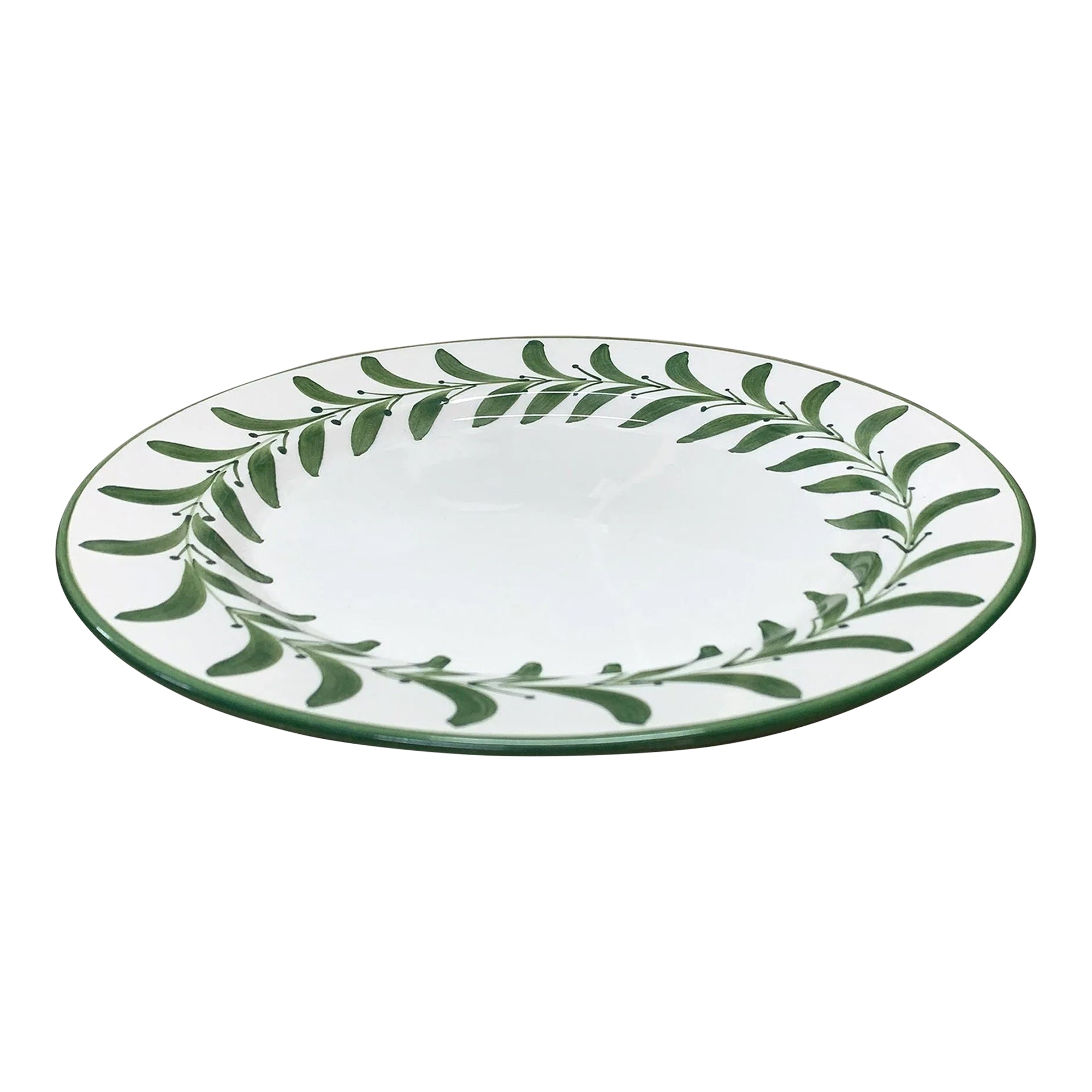 Helecho Dinner Plate | Fern Green