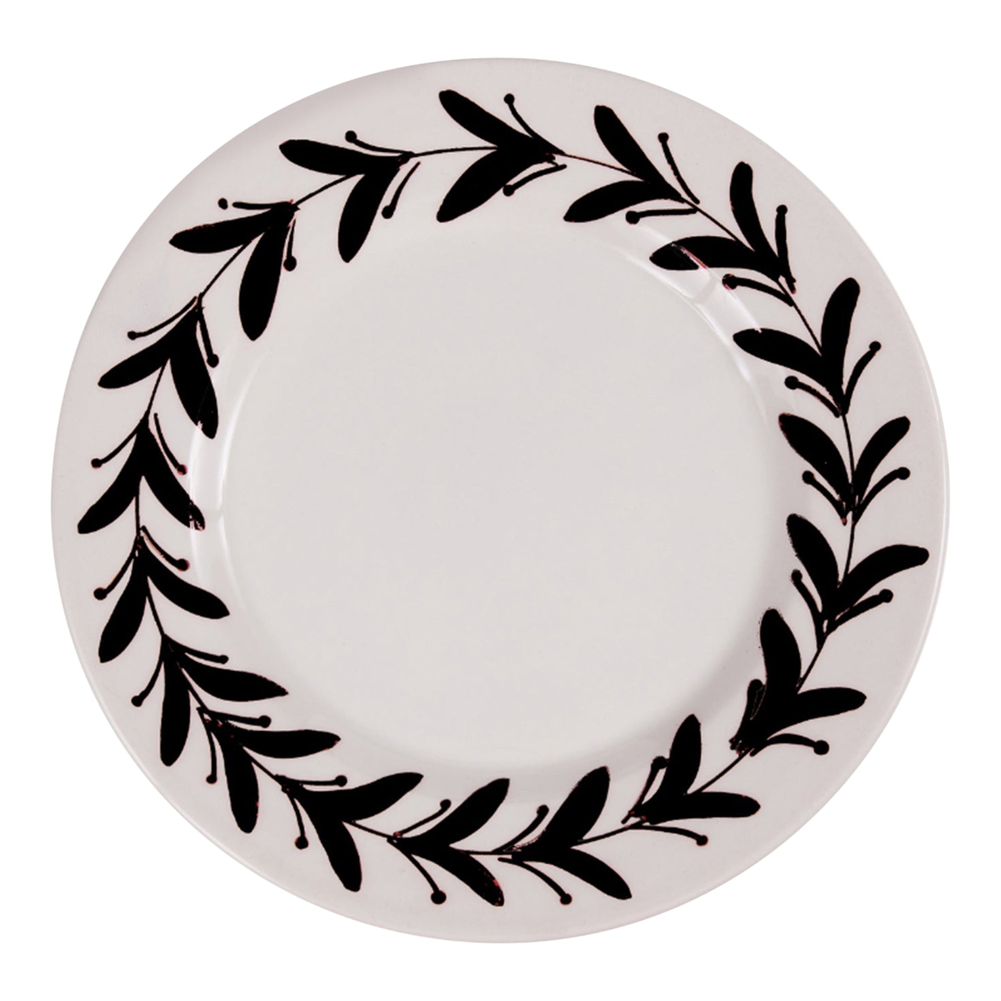 Side Plate -  Helecho - Jet Black