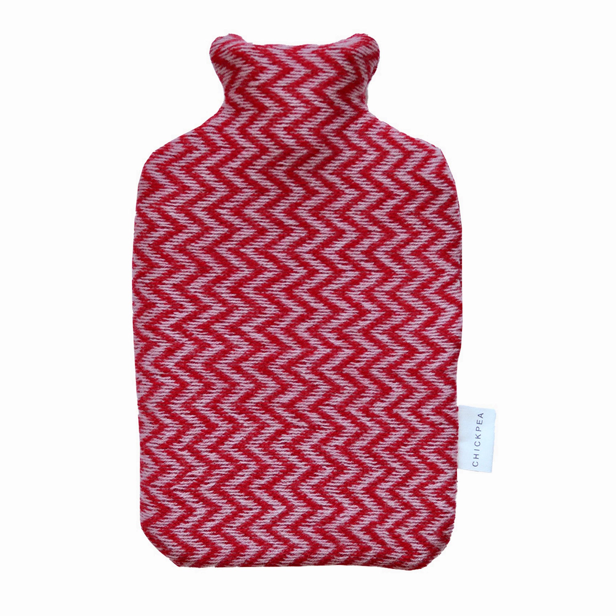 Pink and Red William Hot Water Bottle