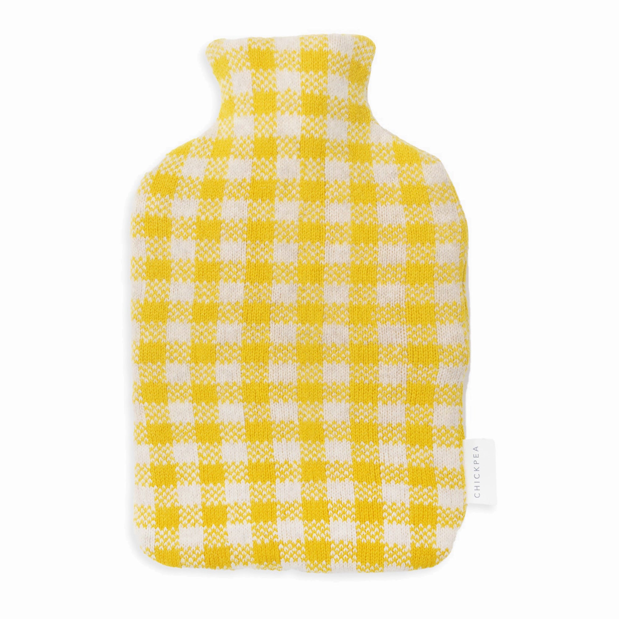 Piccalilli Gingham Hot Water Bottle