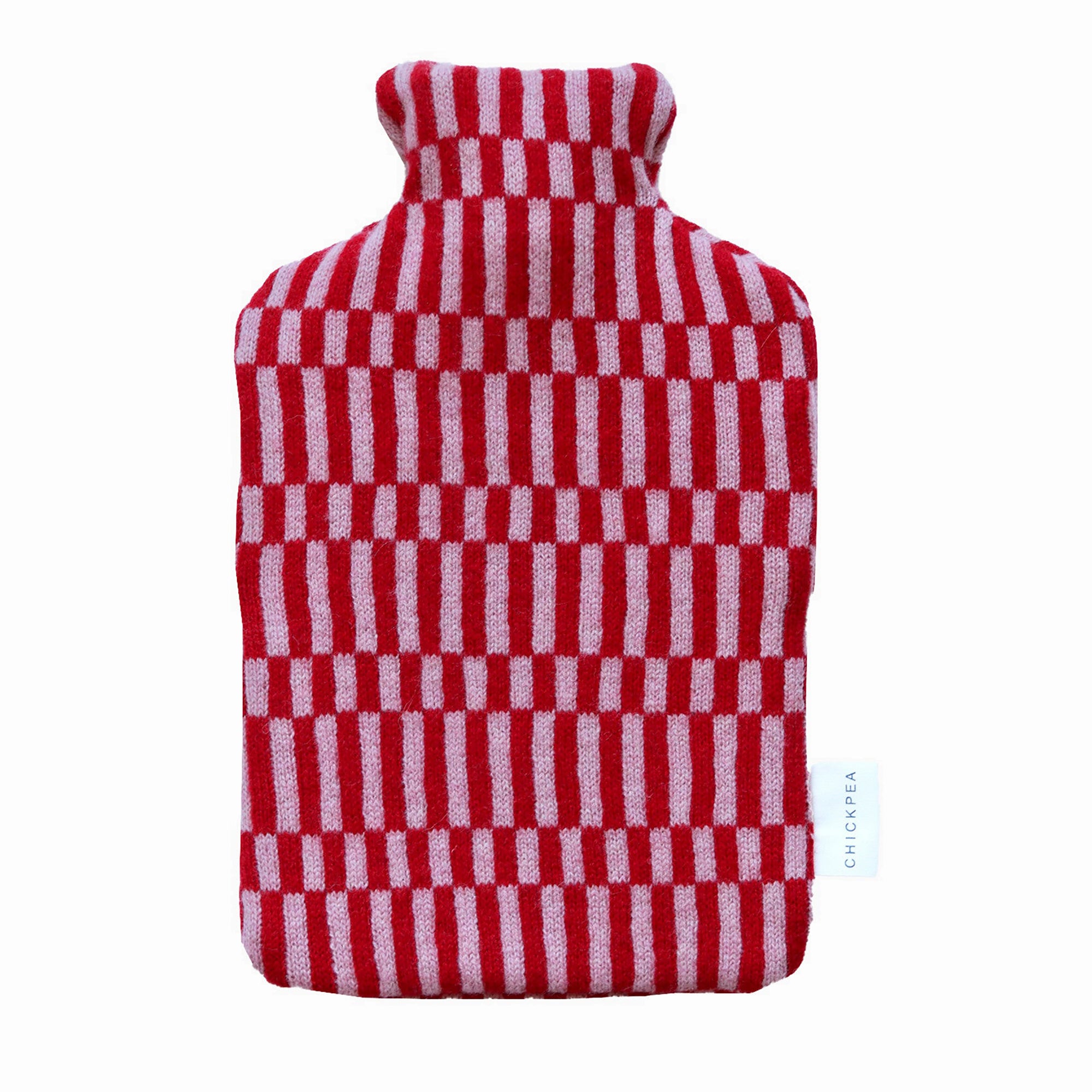 Pink and Red Stuart Hot Water Bottle