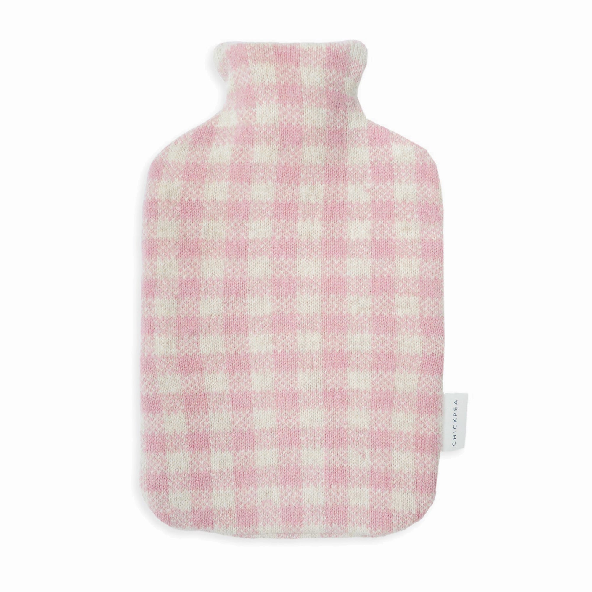 Pink Gingham Hot Water Bottle